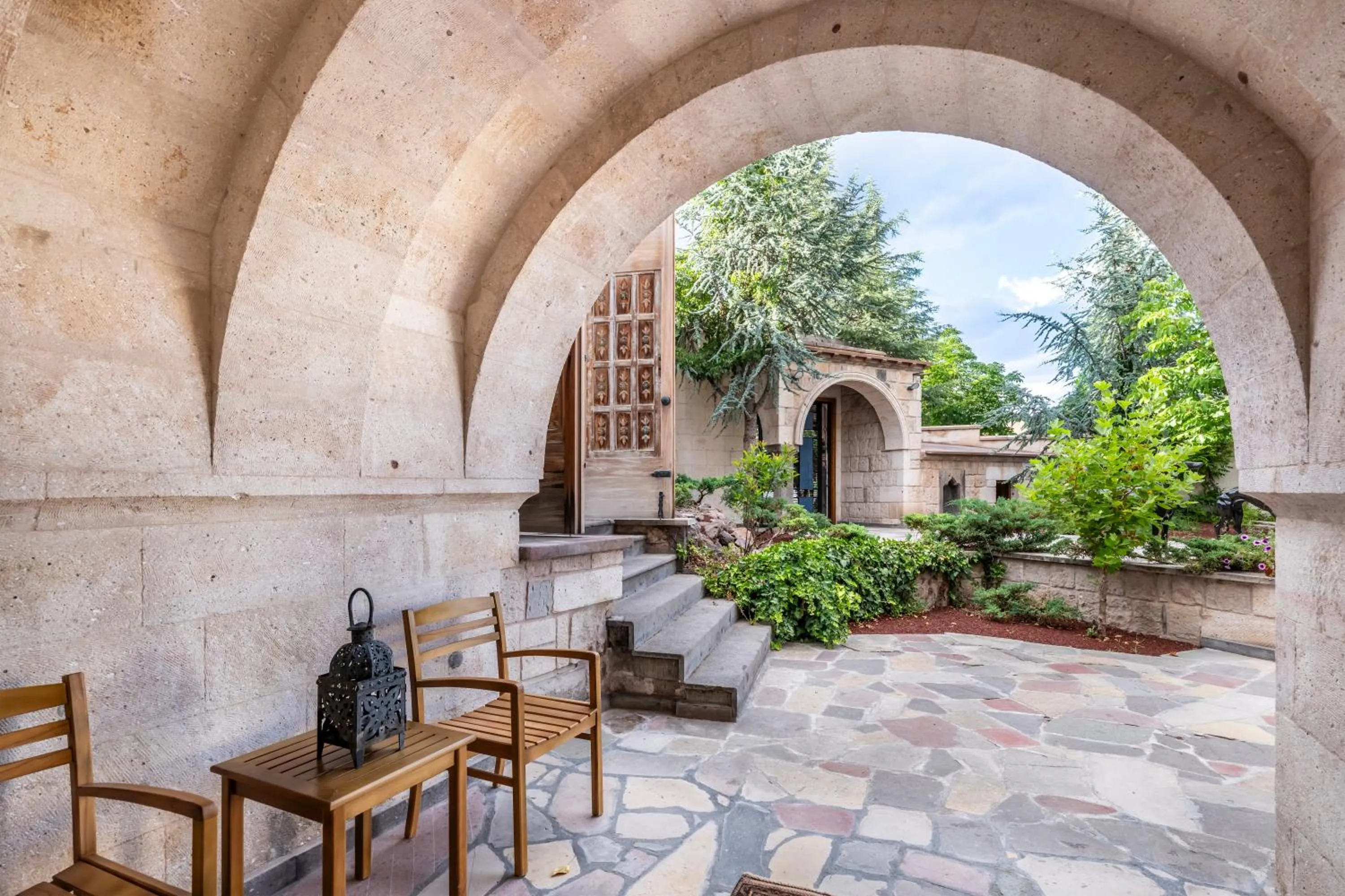 Patio in Cappadocia Estates Hotel