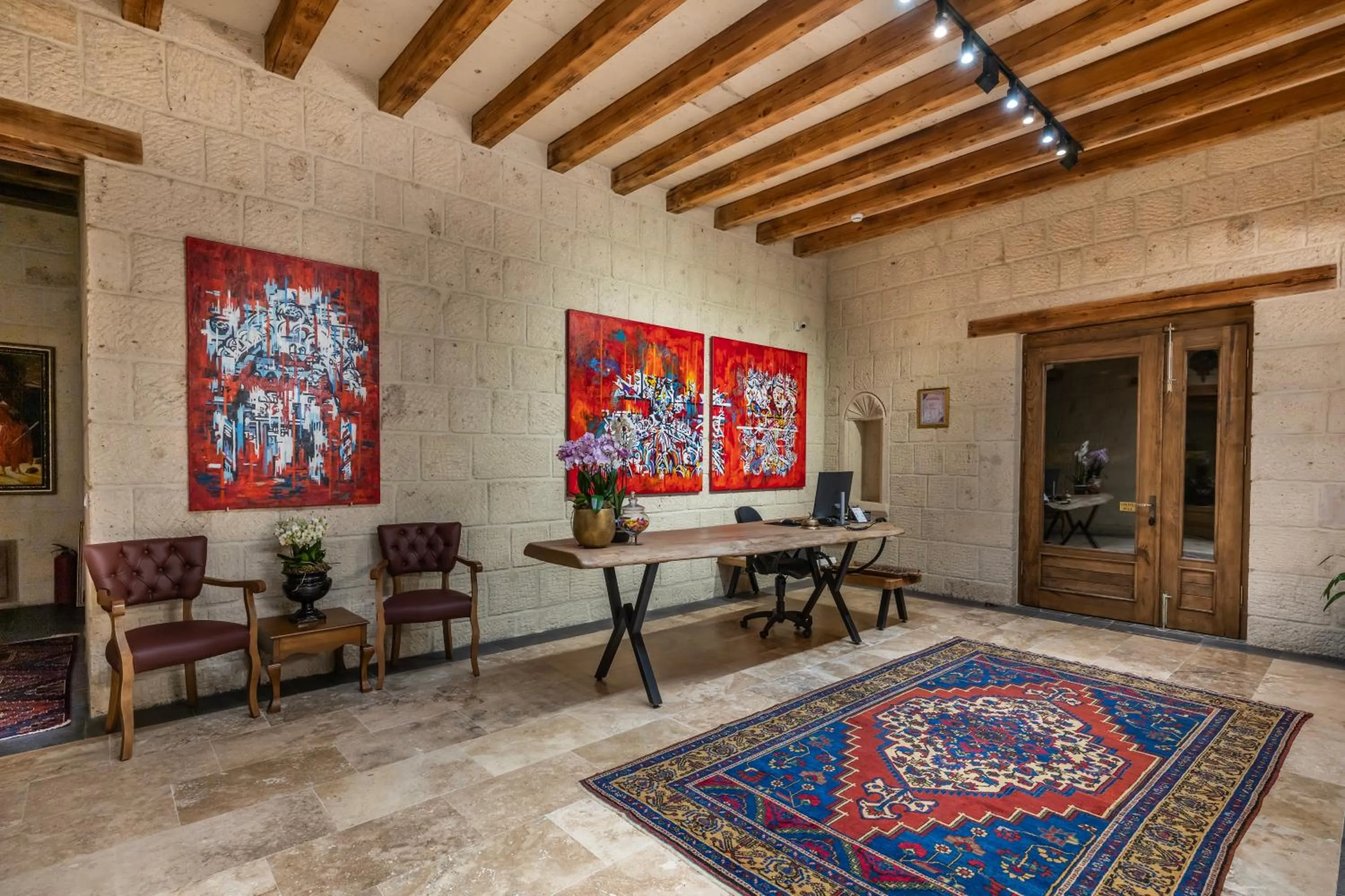 Seating area in Cappadocia Estates Hotel