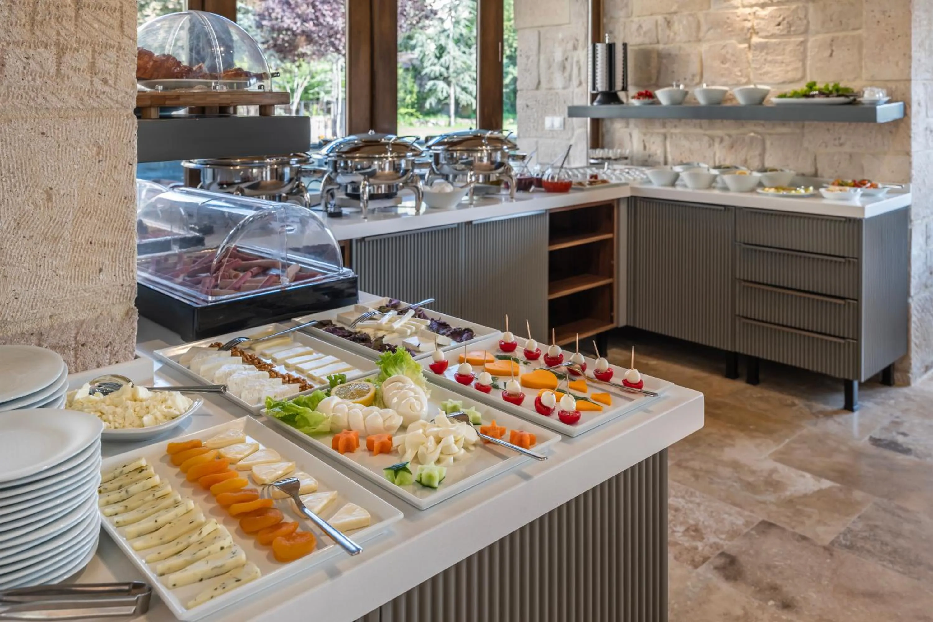 Buffet breakfast in Cappadocia Estates Hotel