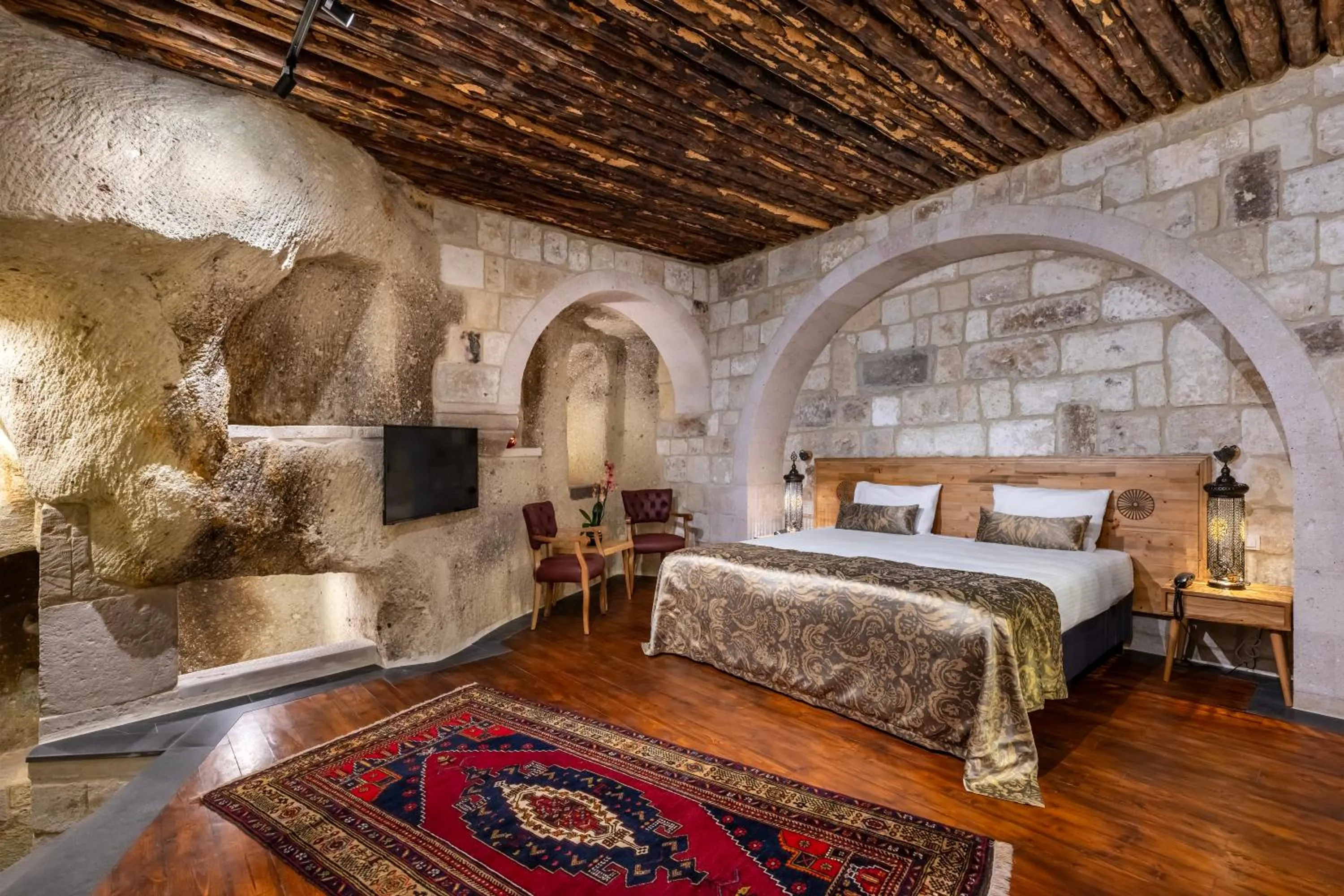 Bed in Cappadocia Estates Hotel