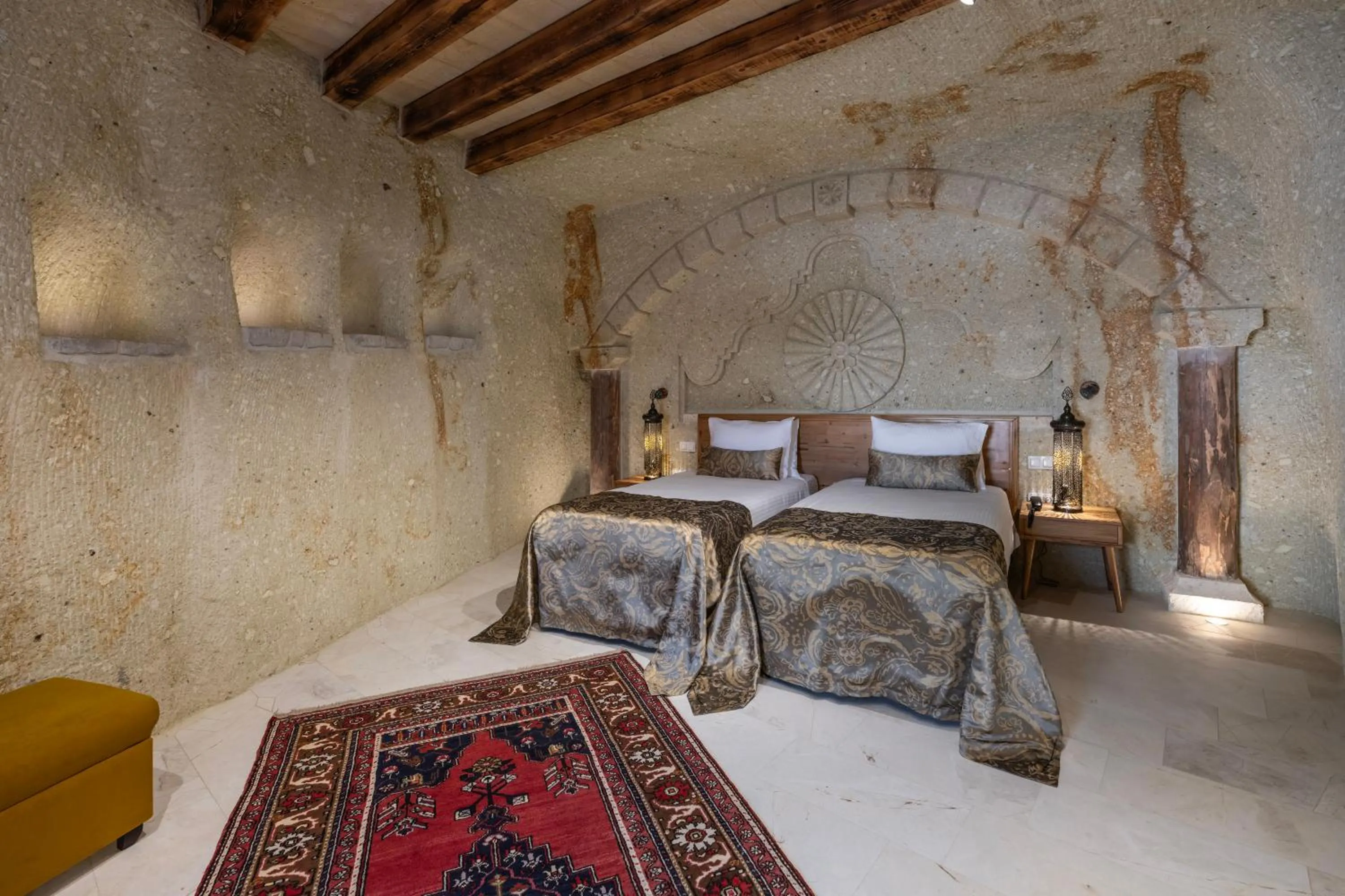 Bed in Cappadocia Estates Hotel