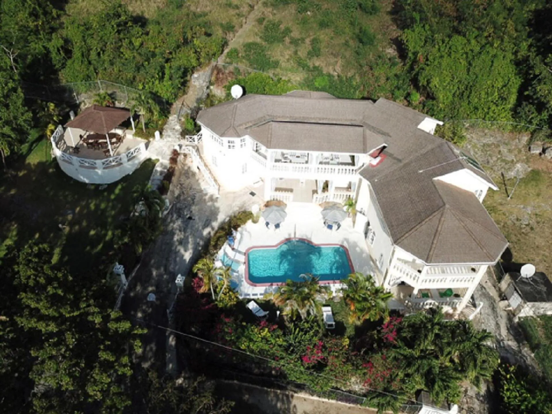 Bird's eye view in Sea Symphony Villa