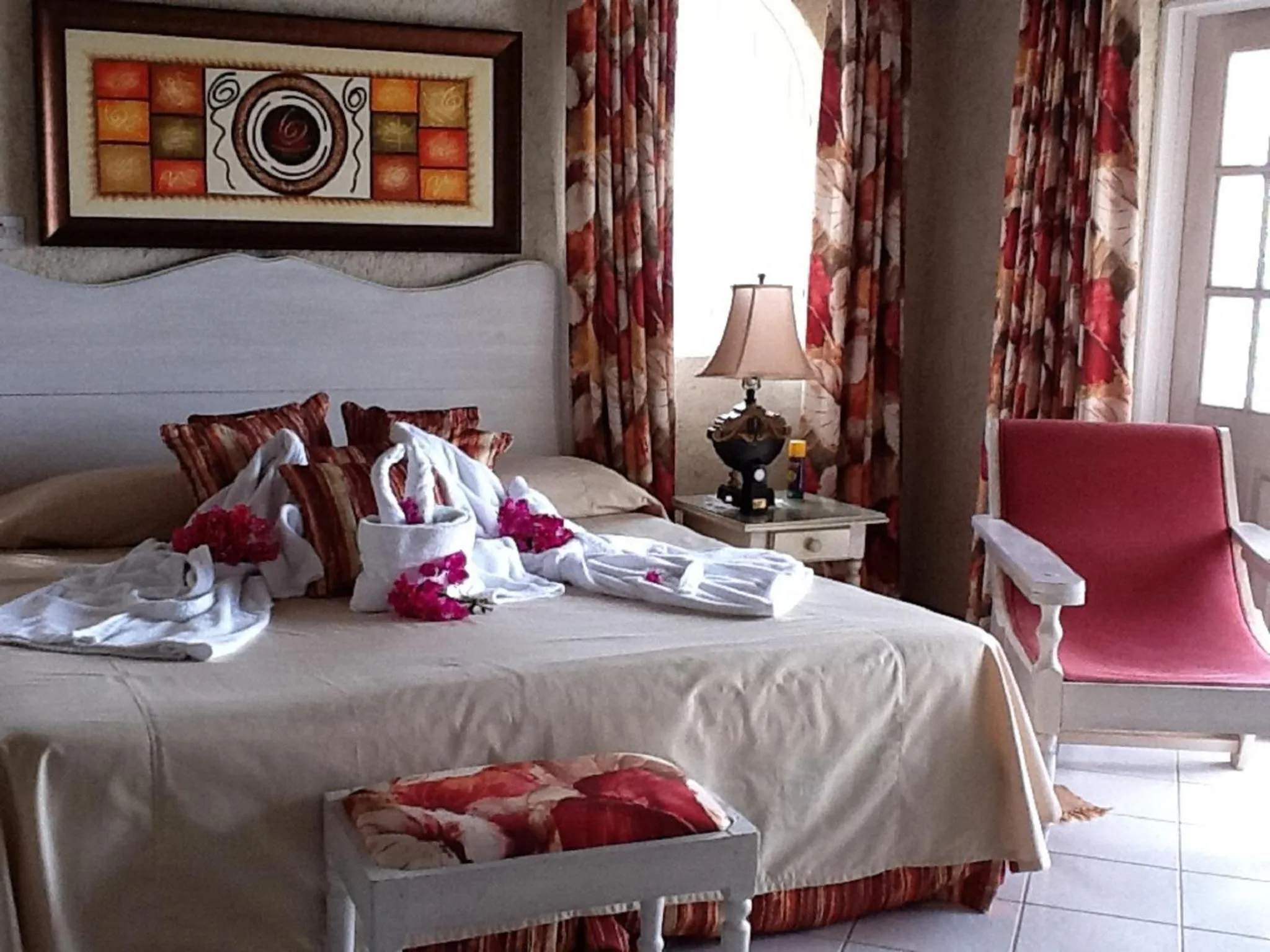 Bed in Sea Symphony Villa