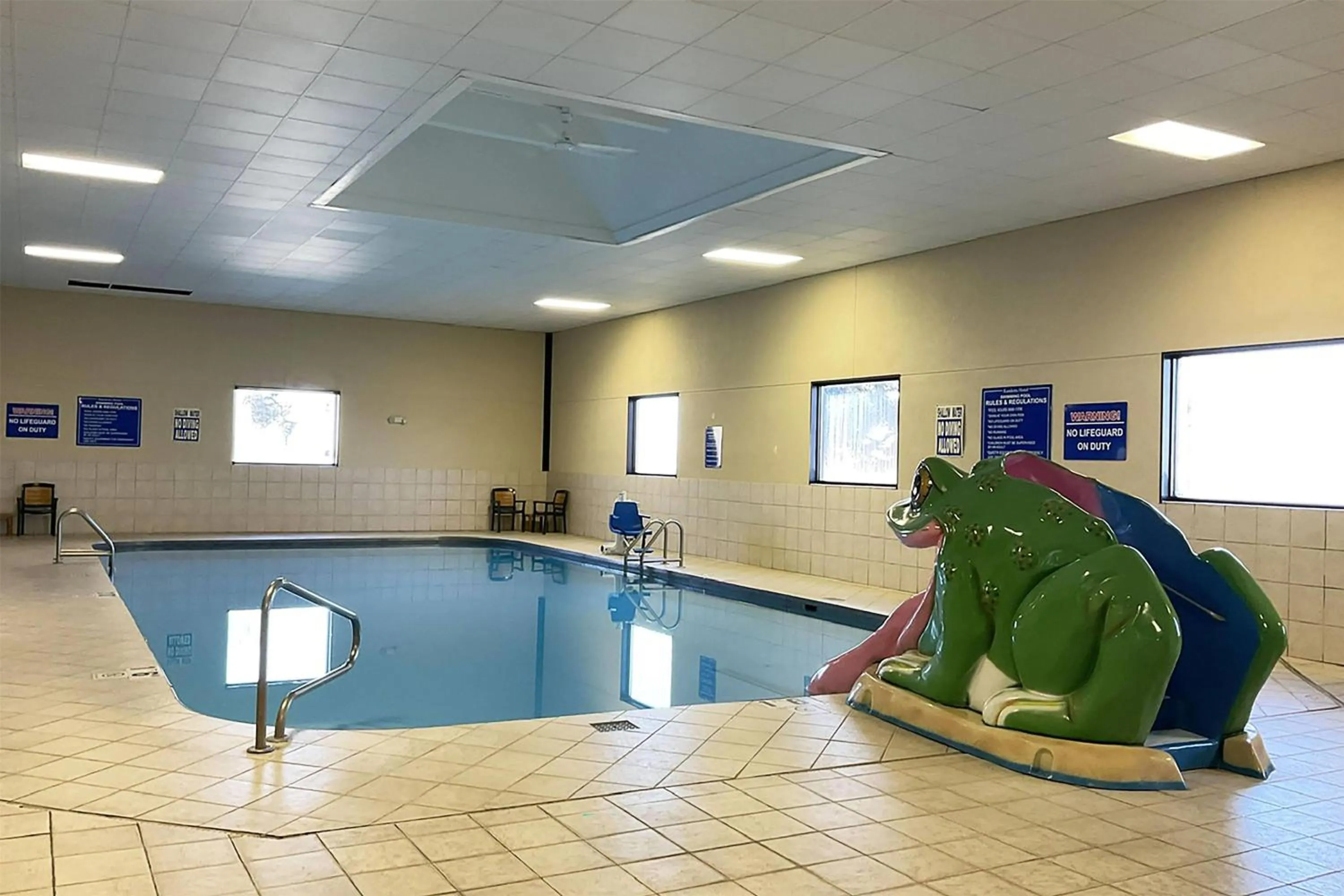 Swimming pool in AmericInn by Wyndham Watertown