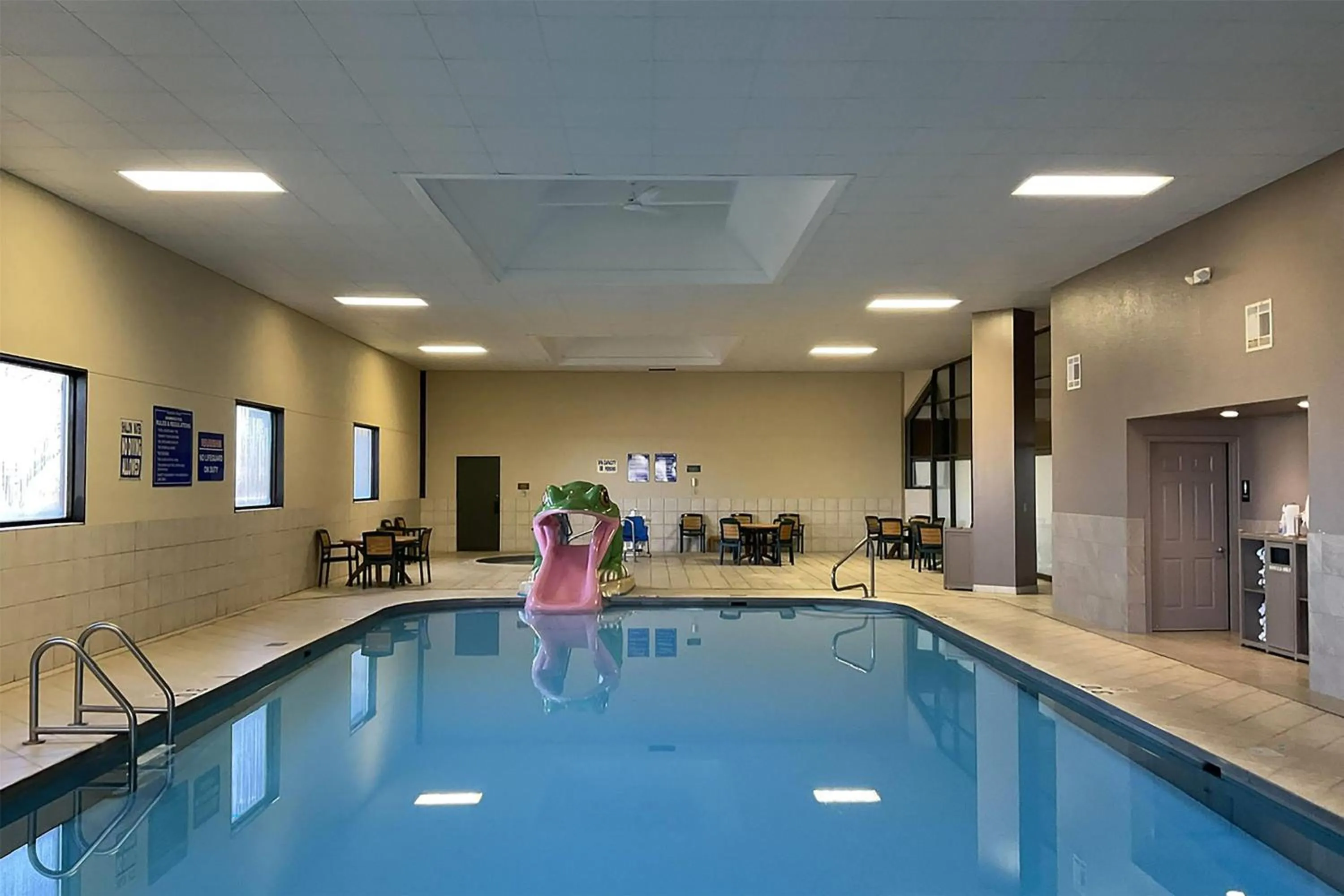 Swimming pool in AmericInn by Wyndham Watertown