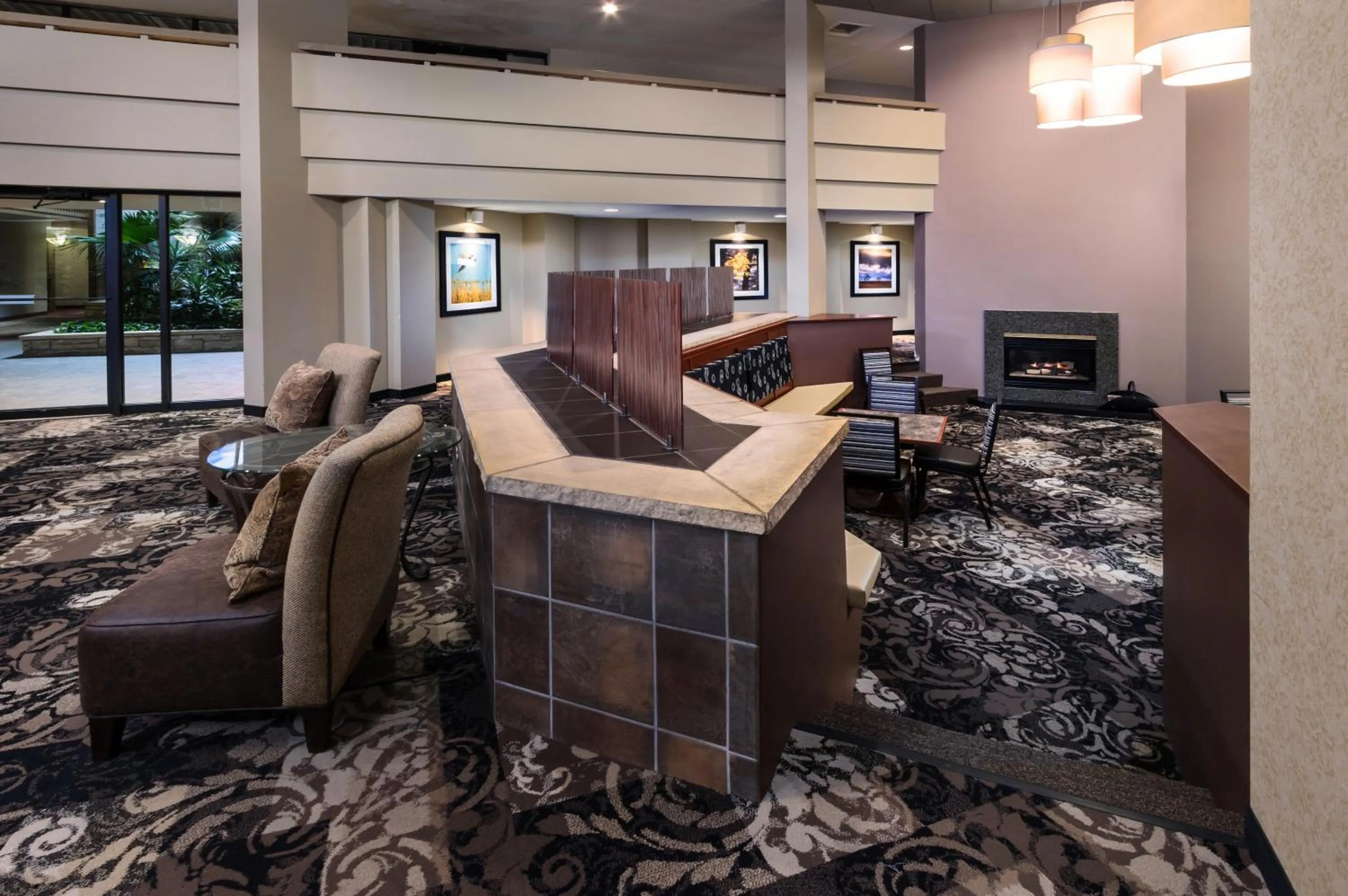 Lobby or reception in Ramkota Hotel Watertown