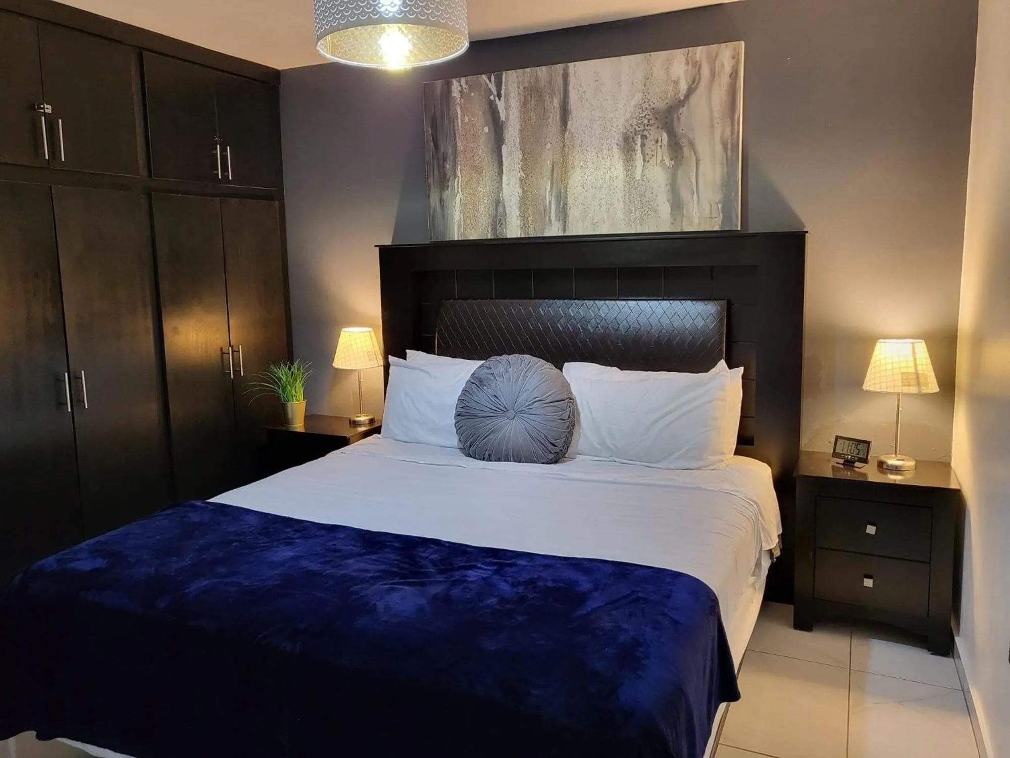 Bed in Modern Apartment