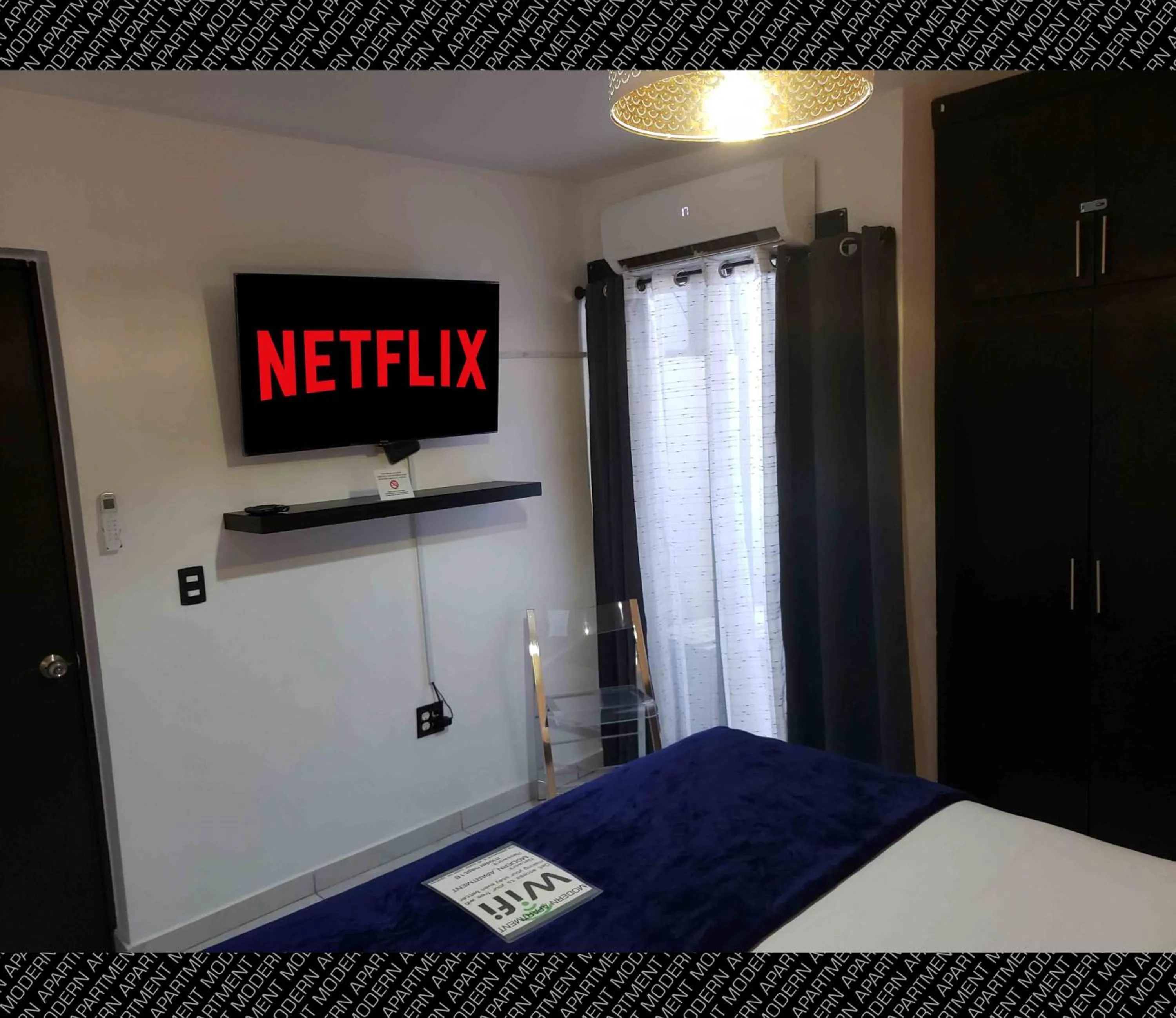 Bed in Modern Apartment