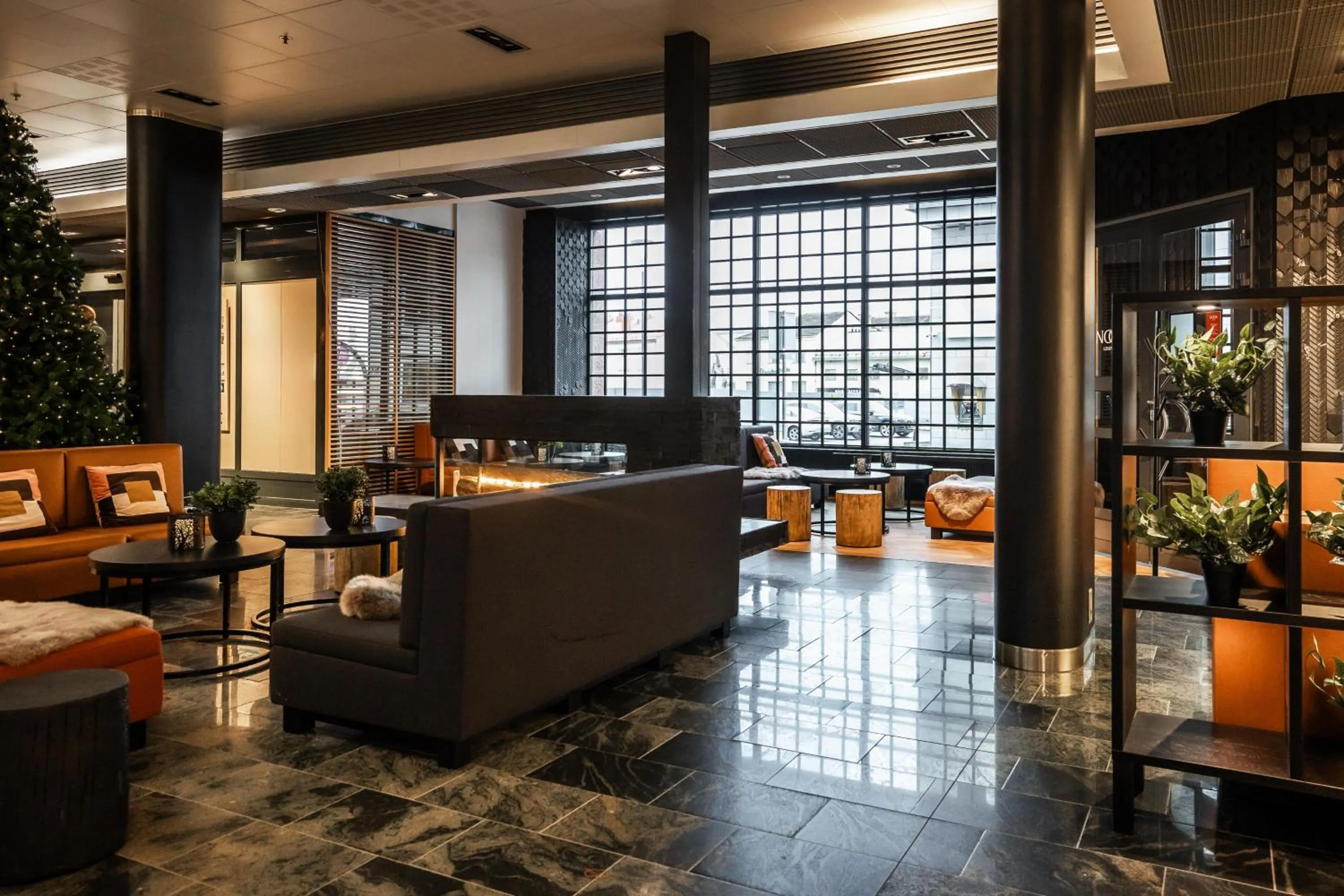 Lobby or reception in Santa's Hotel Santa Claus