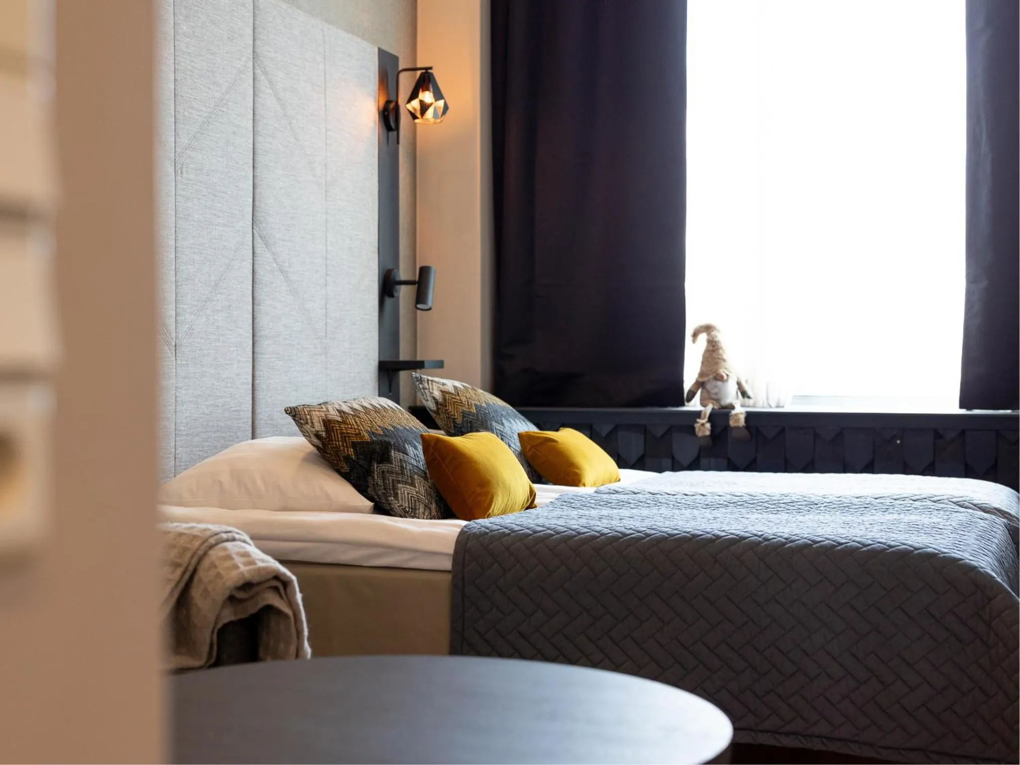 Bedroom, Bed in Santa's Hotel Santa Claus