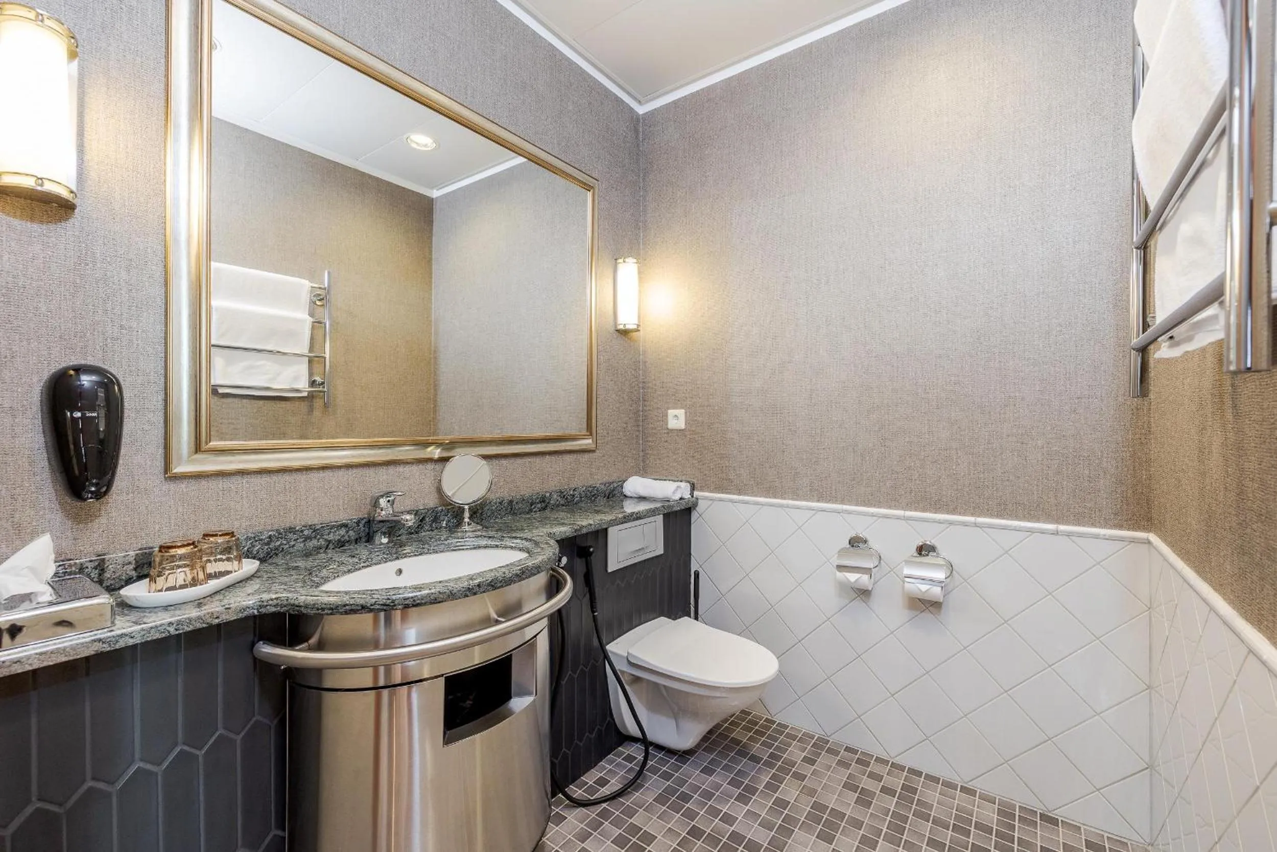 Bathroom in Santa's Hotel Santa Claus