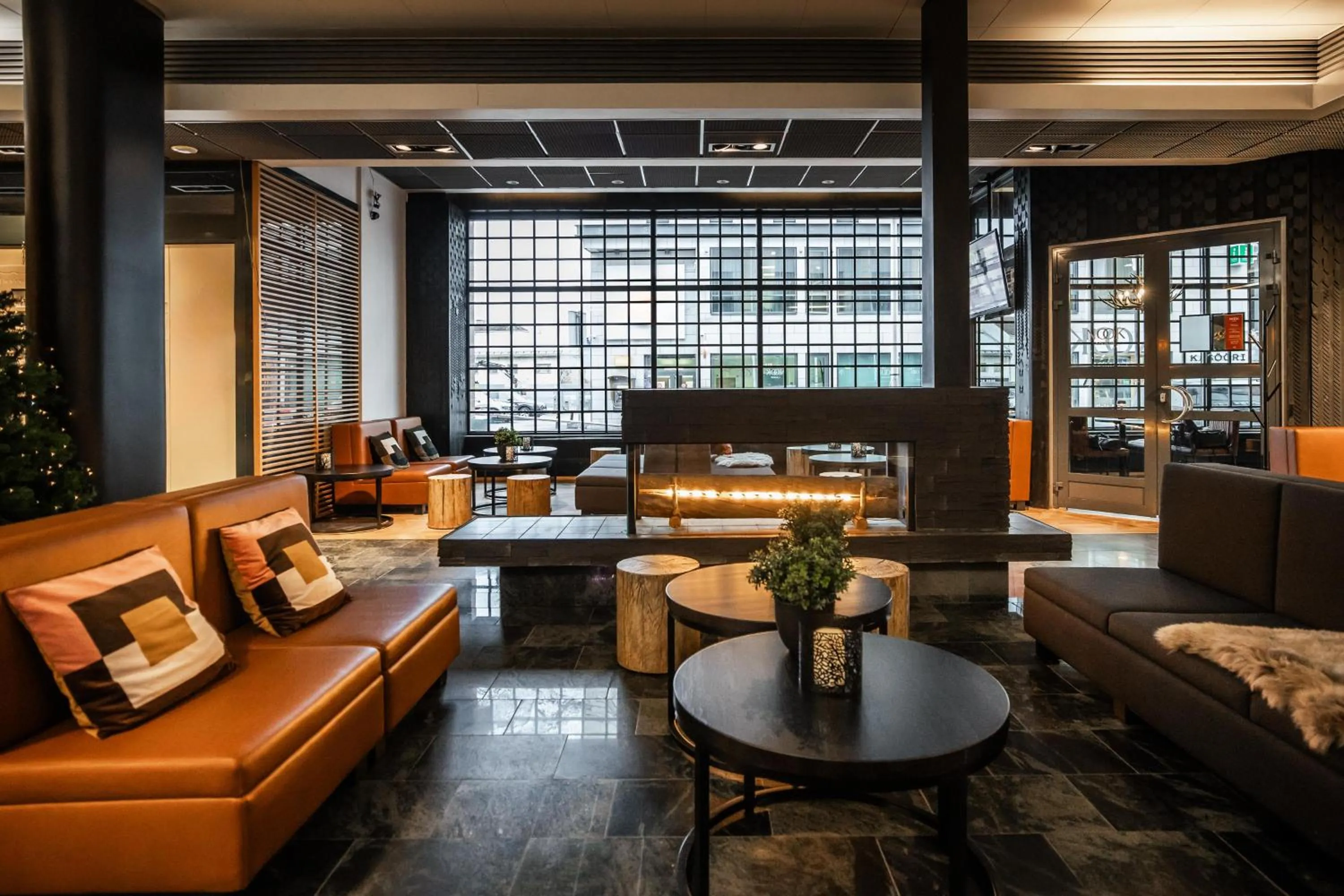 Lobby or reception in Santa's Hotel Santa Claus