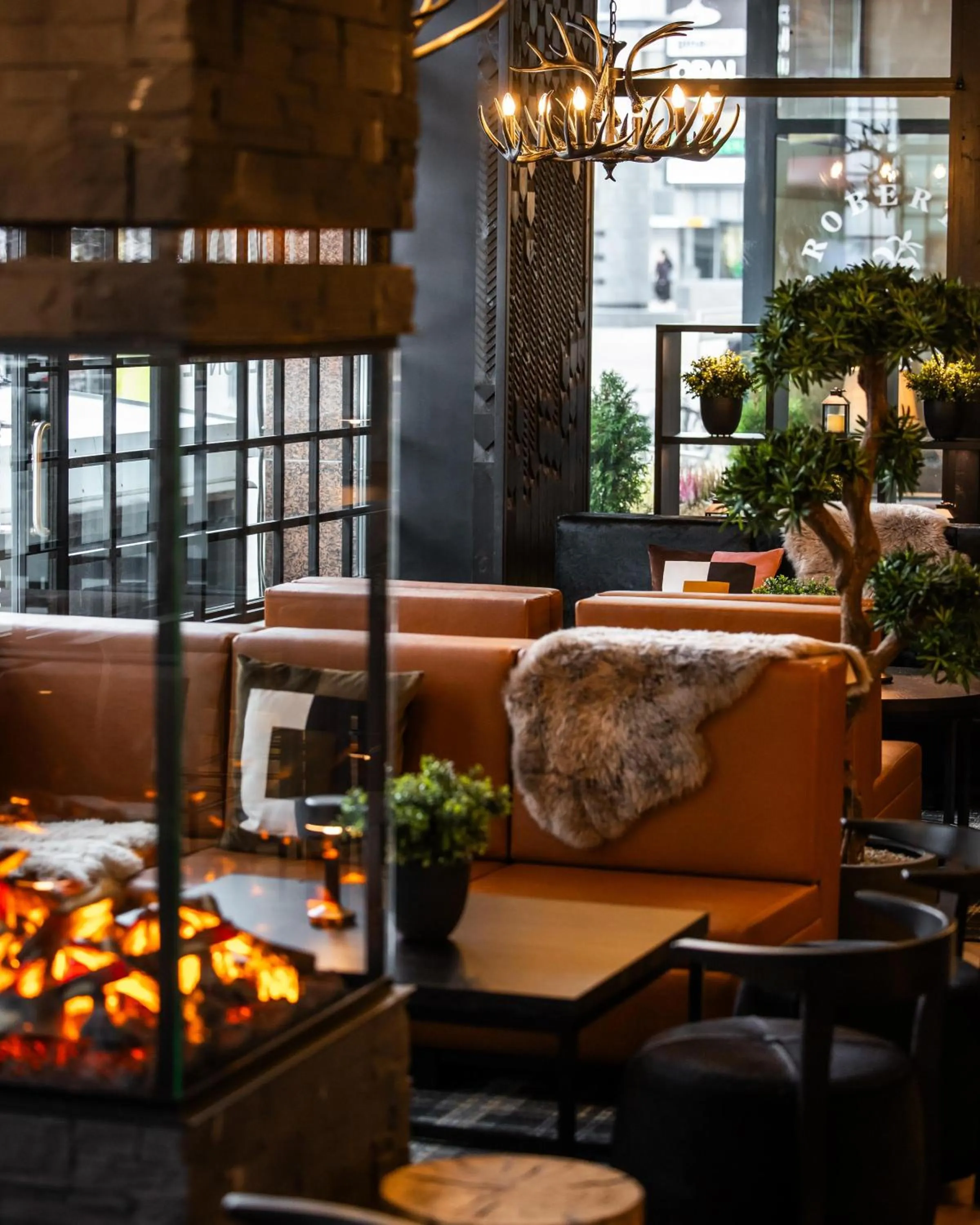 Lobby or reception in Santa's Hotel Santa Claus