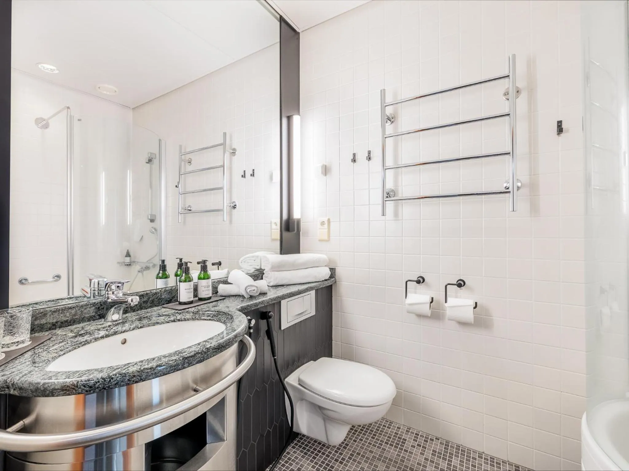 Bathroom in Santa's Hotel Santa Claus