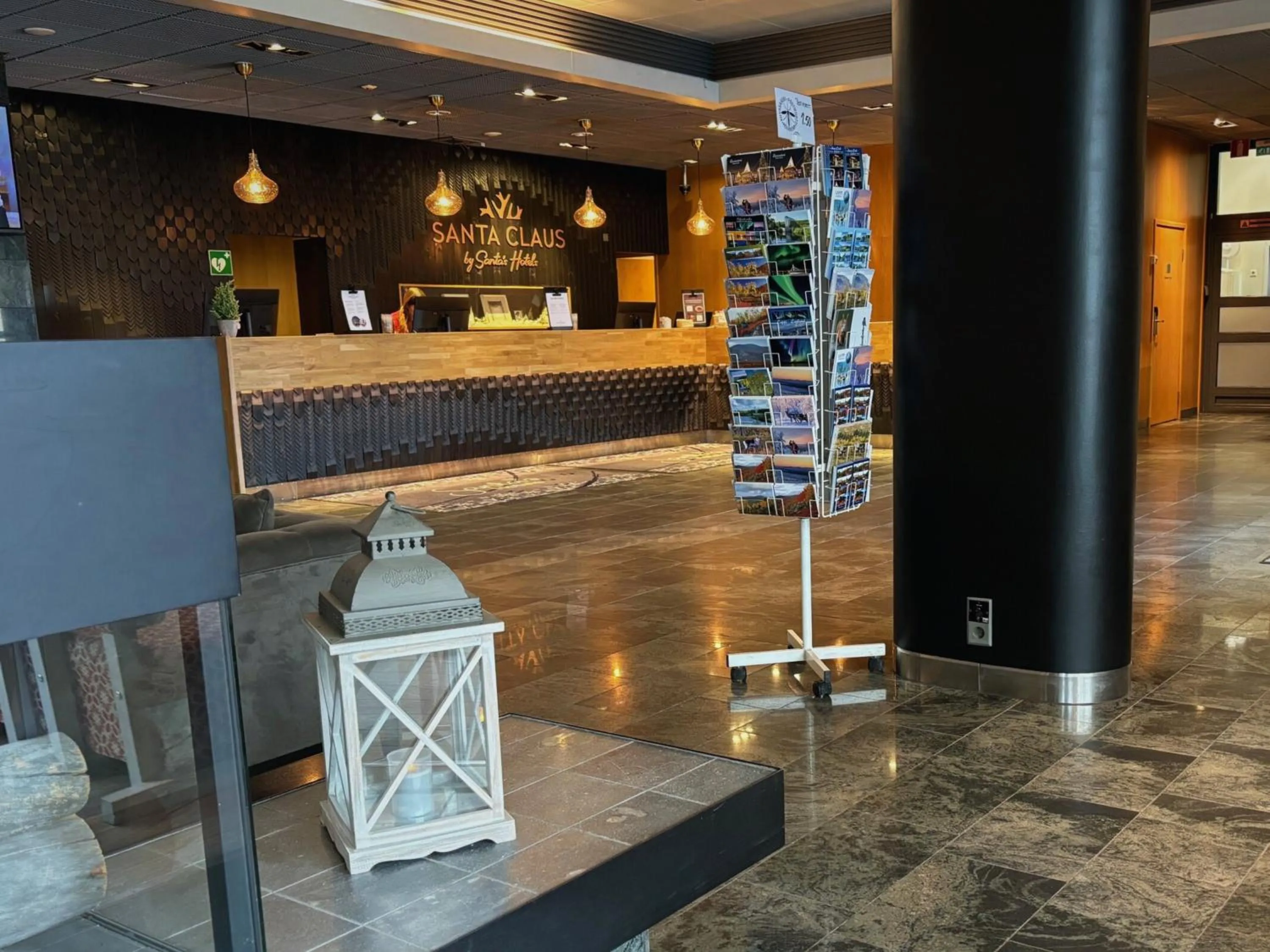 Lobby or reception in Santa's Hotel Santa Claus