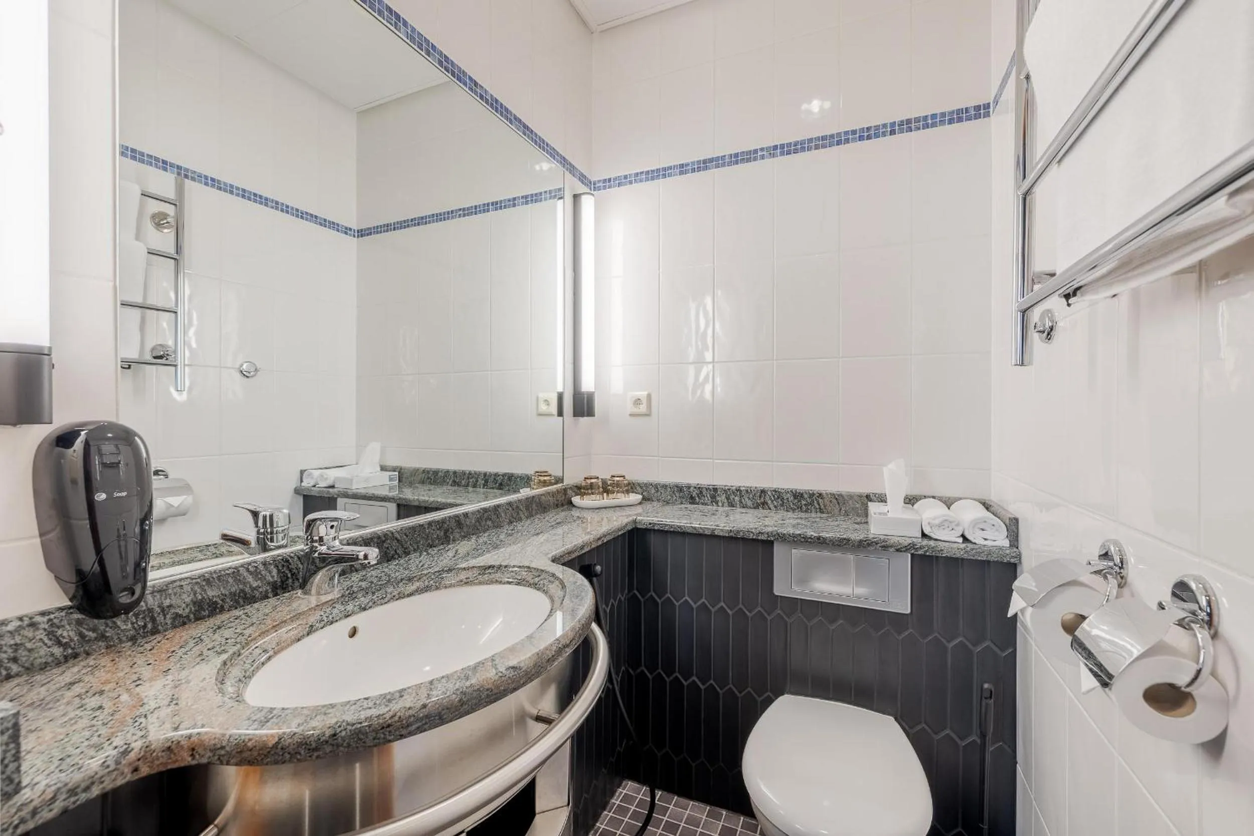 Bathroom in Santa's Hotel Santa Claus