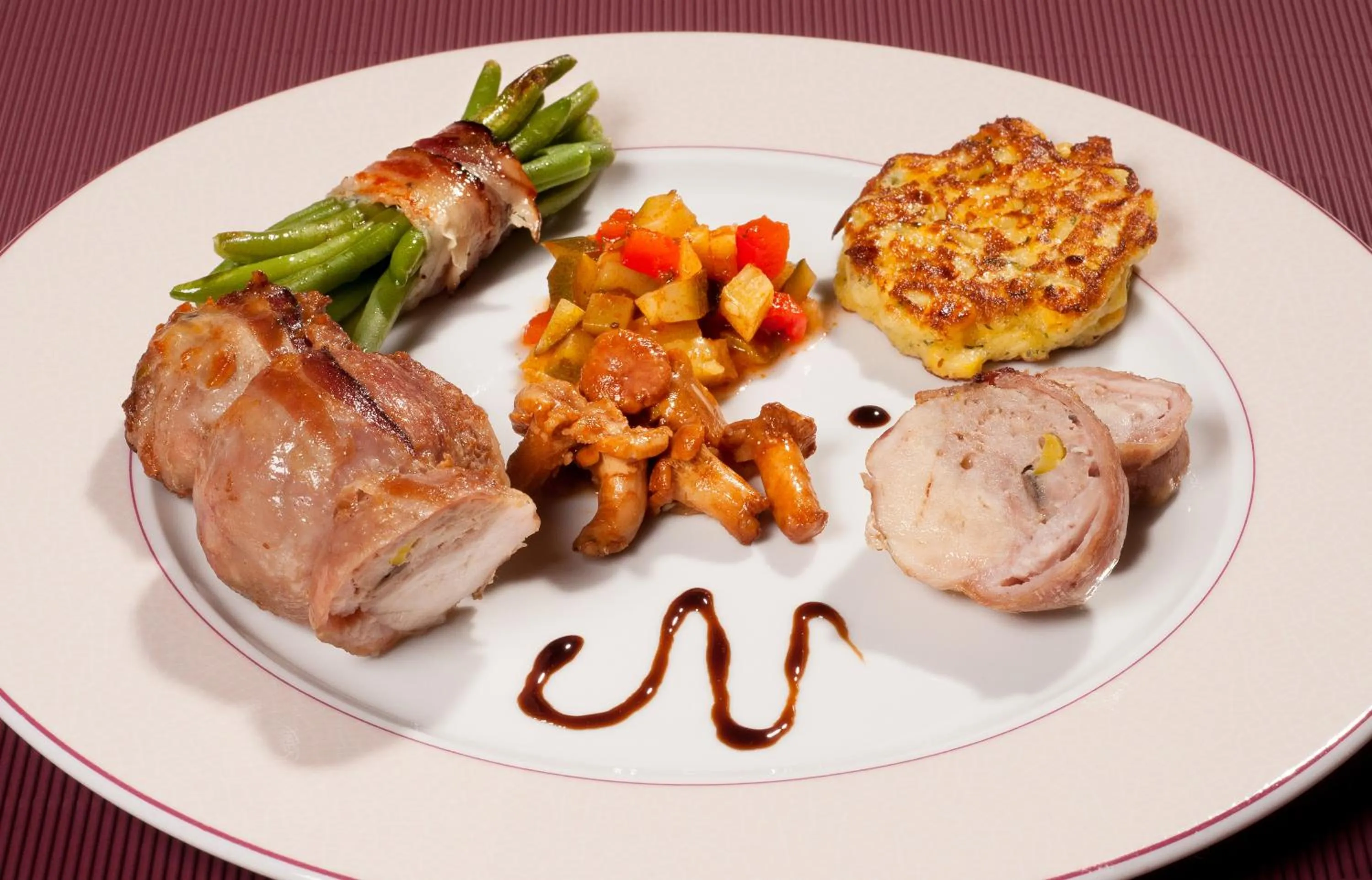 Food in Logis Hôtel Restaurant Neuhauser