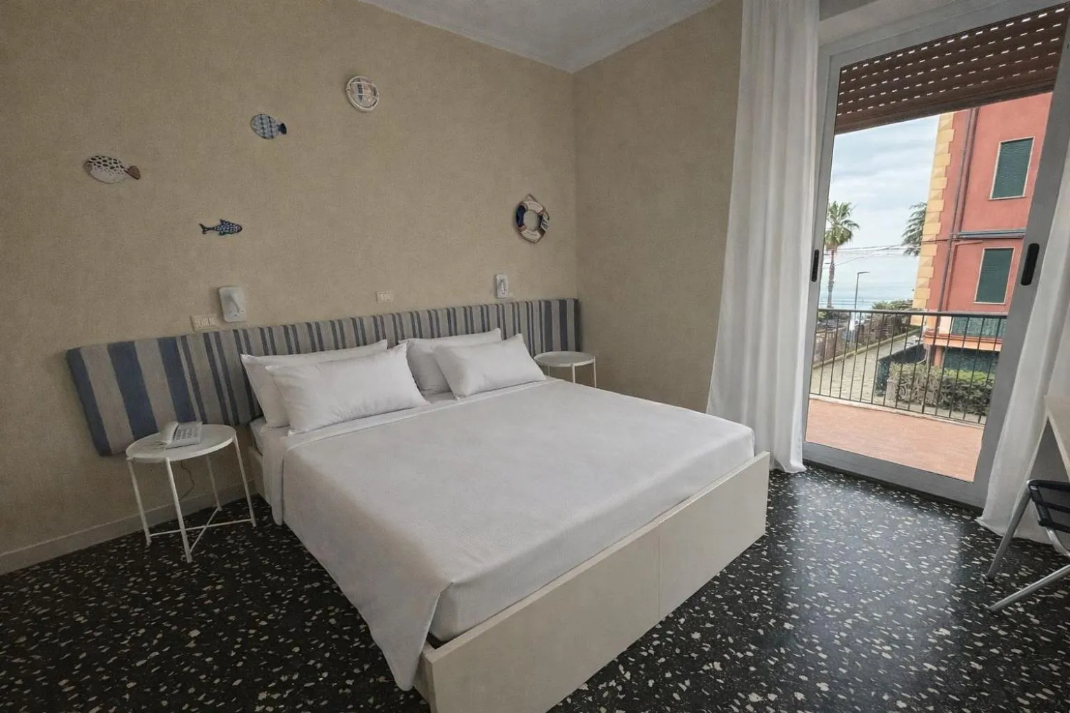 Bedroom, Bed in Hotel Elisabetta