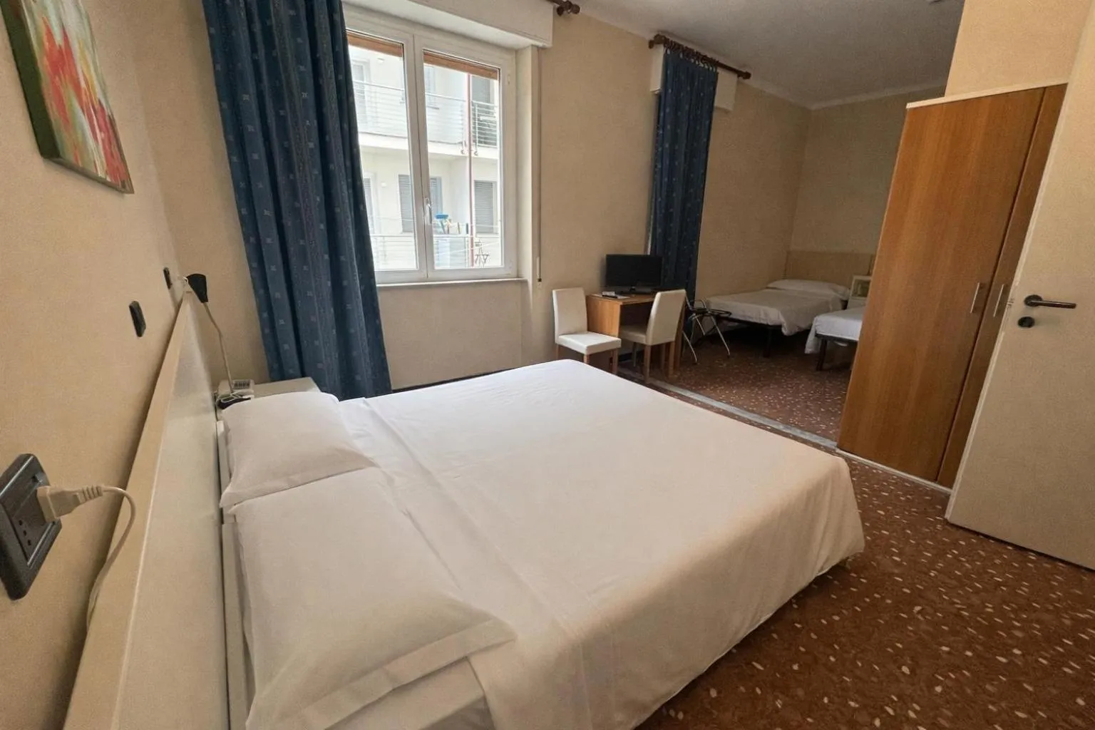 Bedroom, Bed in Hotel Elisabetta