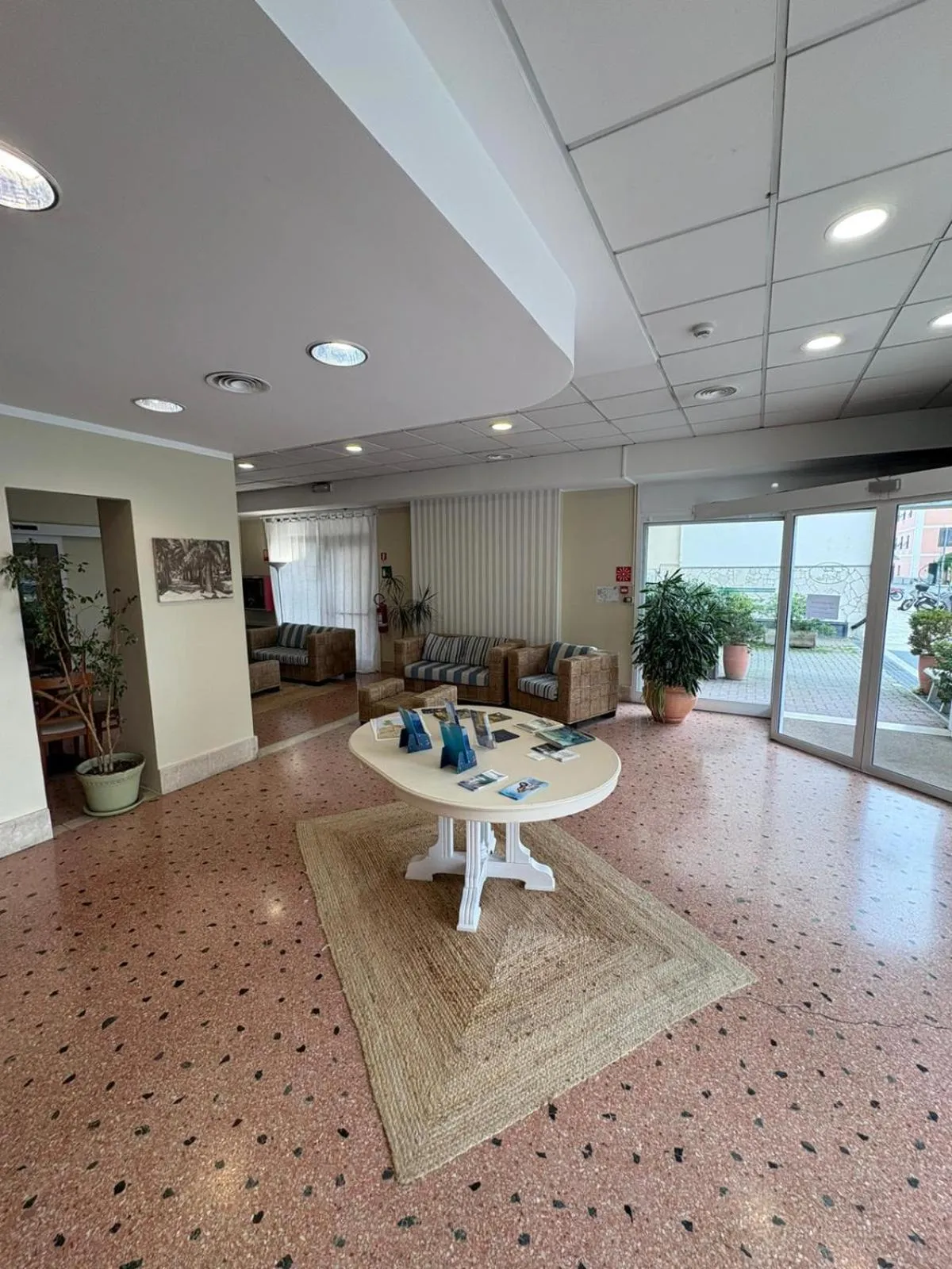 Lobby or reception in Hotel Elisabetta