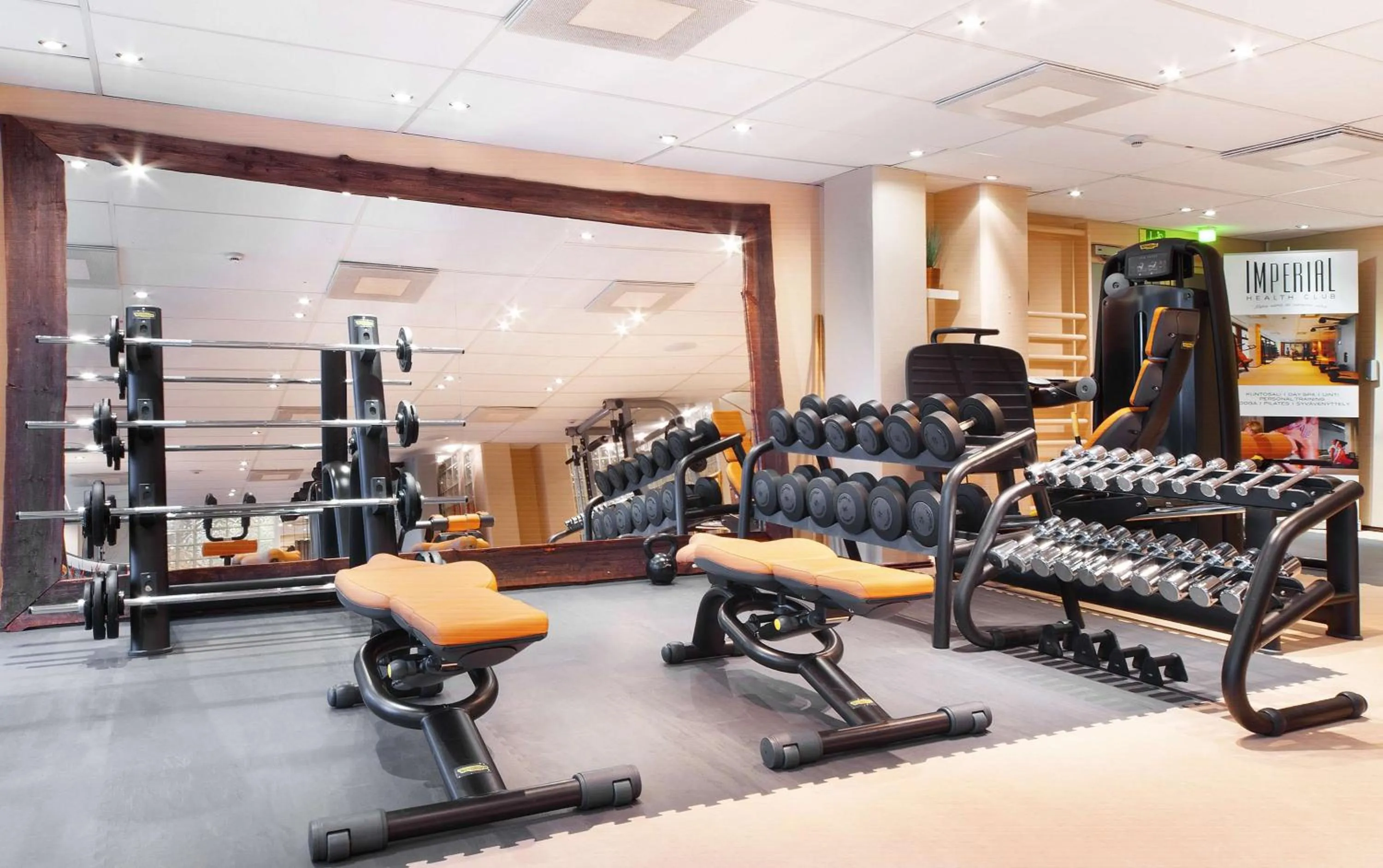 Fitness centre/facilities in Scandic Park Helsinki