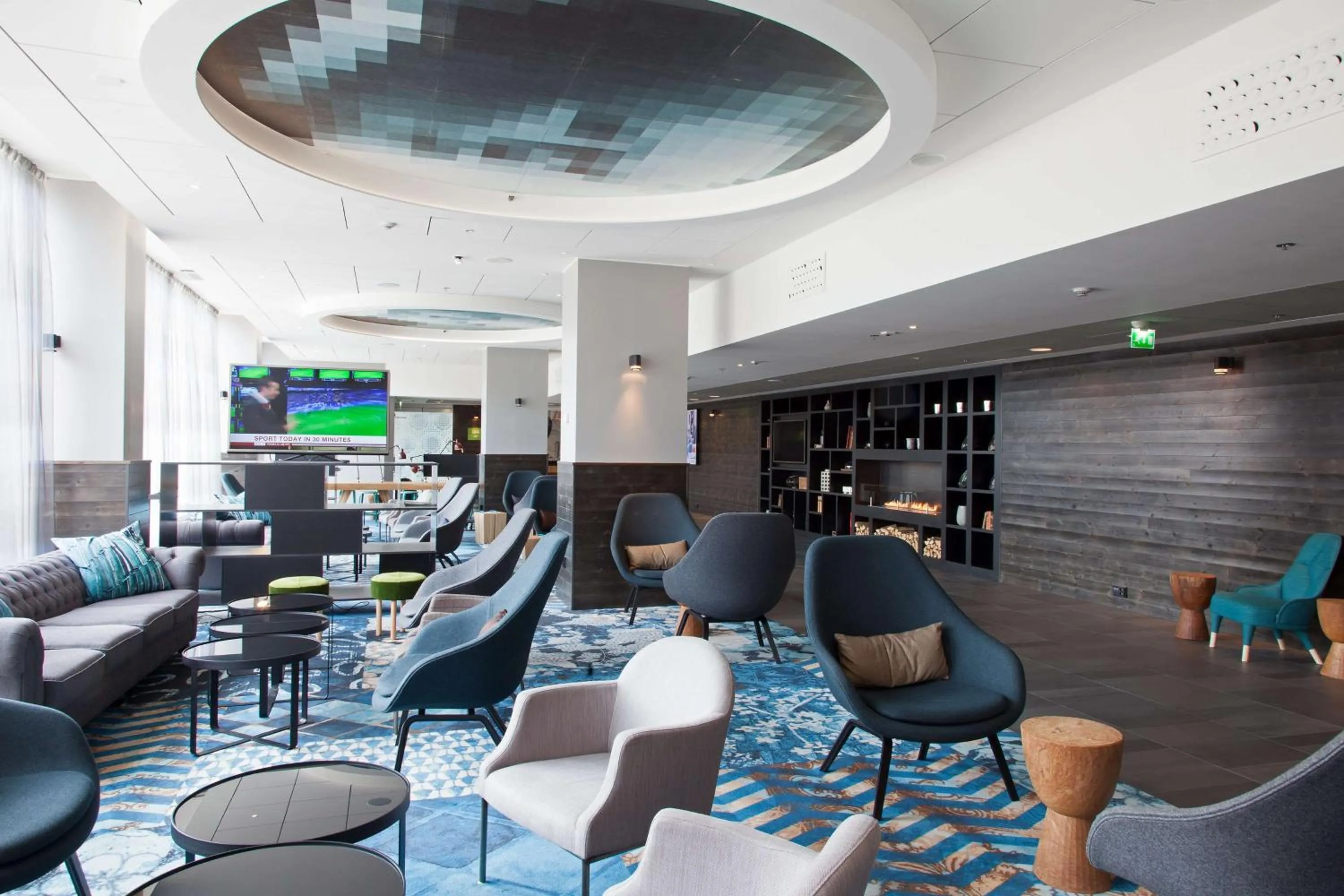 Lobby or reception in Scandic Park Helsinki