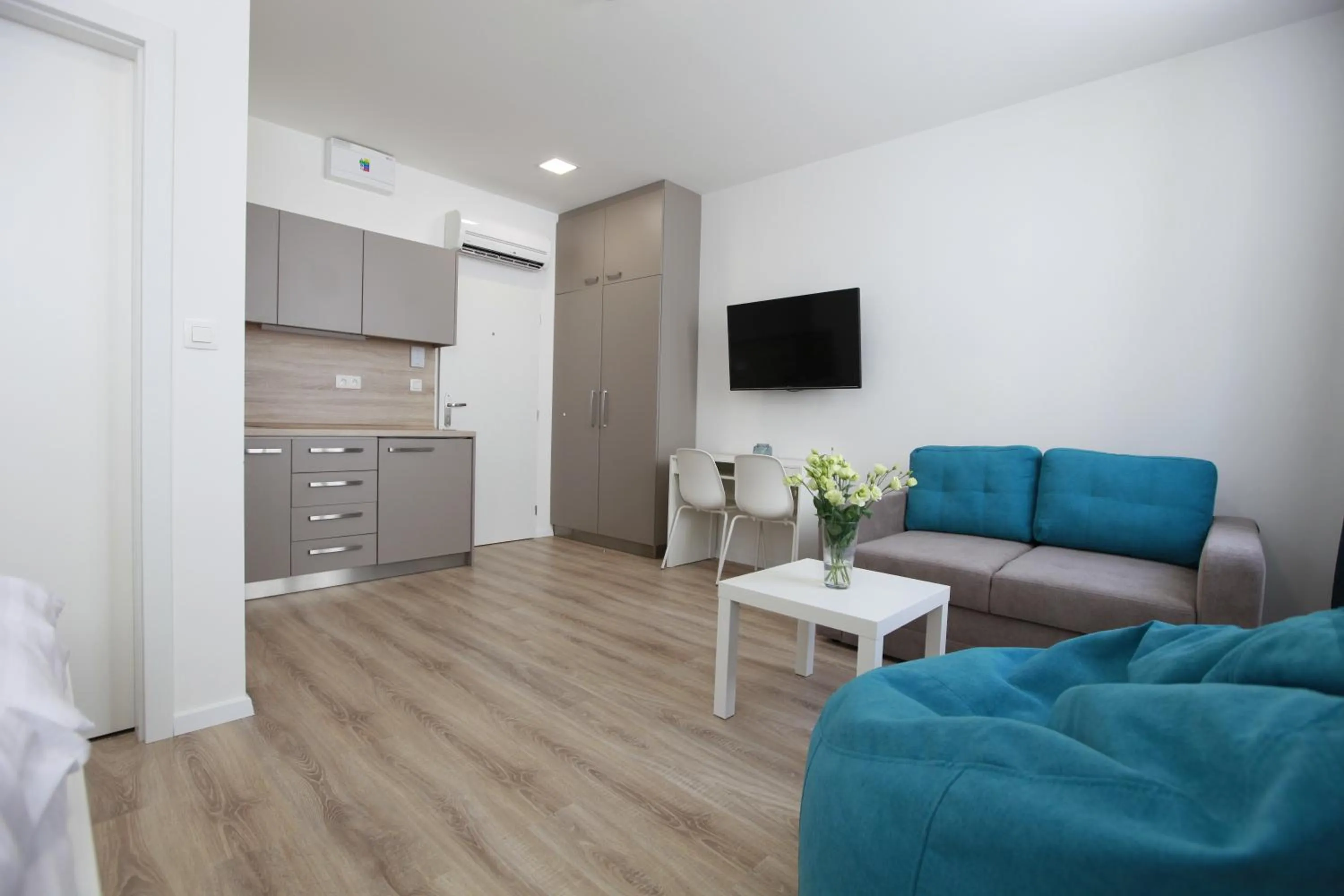 TV and multimedia in City Center Best Place Apartments