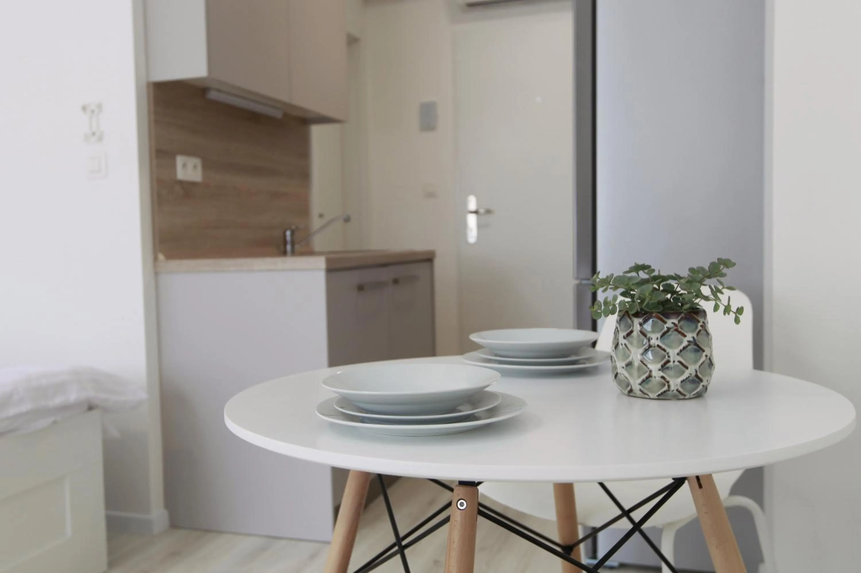 Kitchen or kitchenette in City Center Best Place Apartments