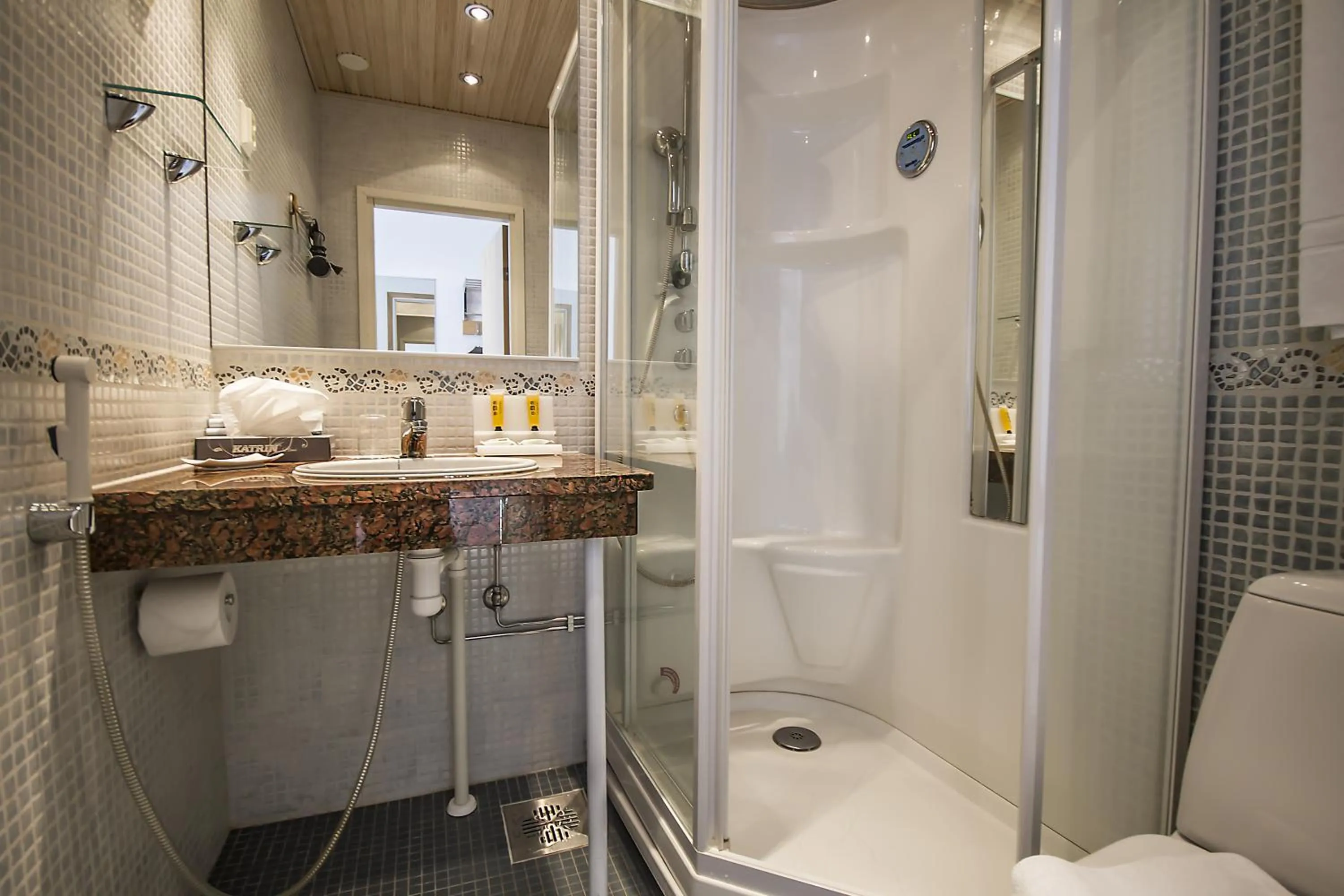 Shower in Best Western Hotel Apollo