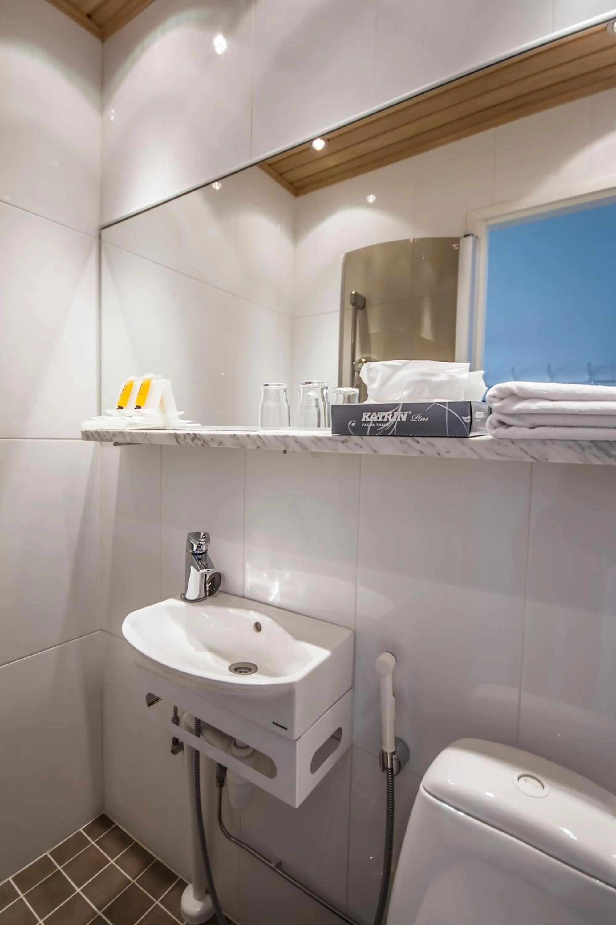 Shower in Best Western Hotel Apollo