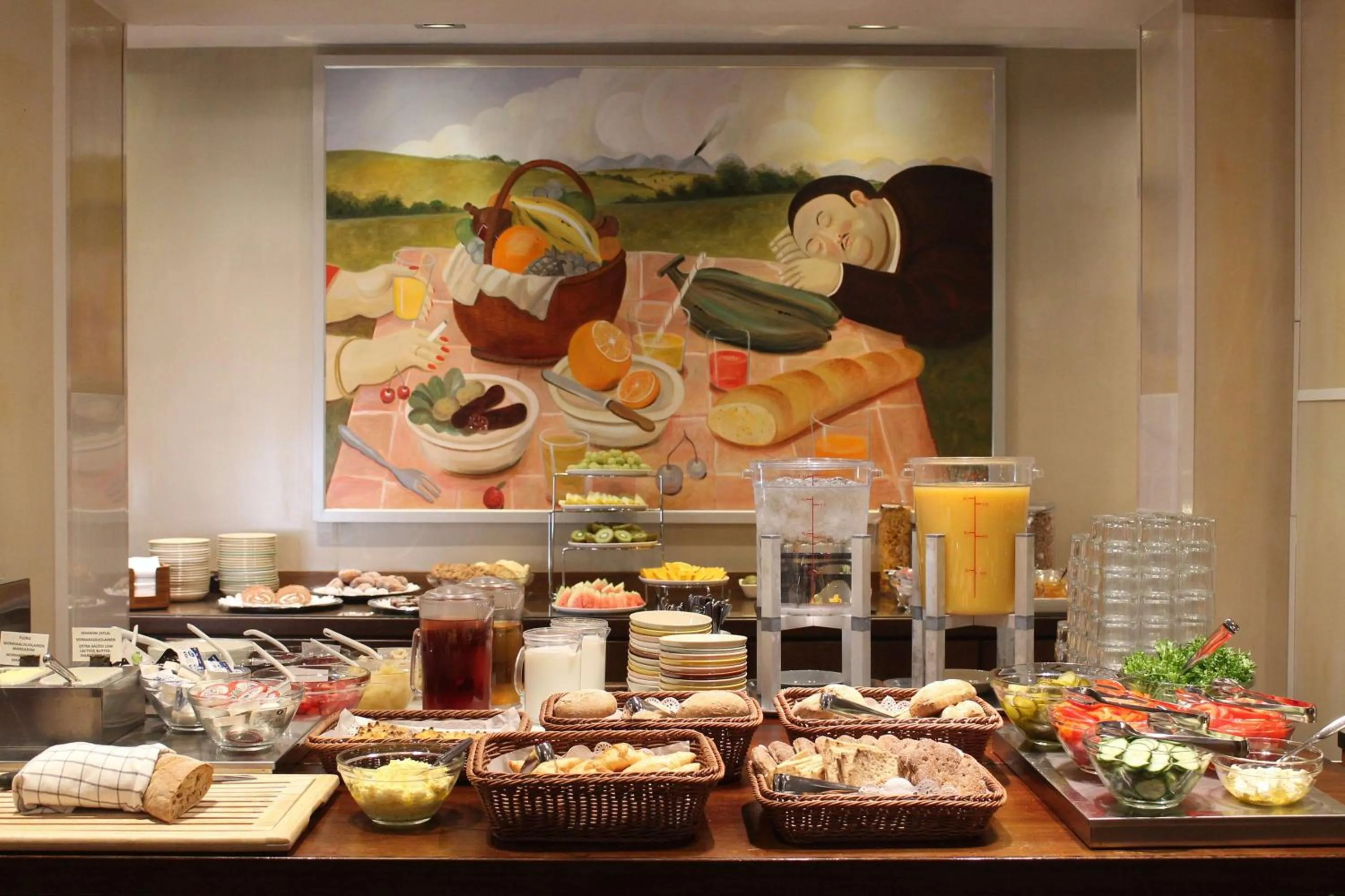 Breakfast in Best Western Hotel Apollo