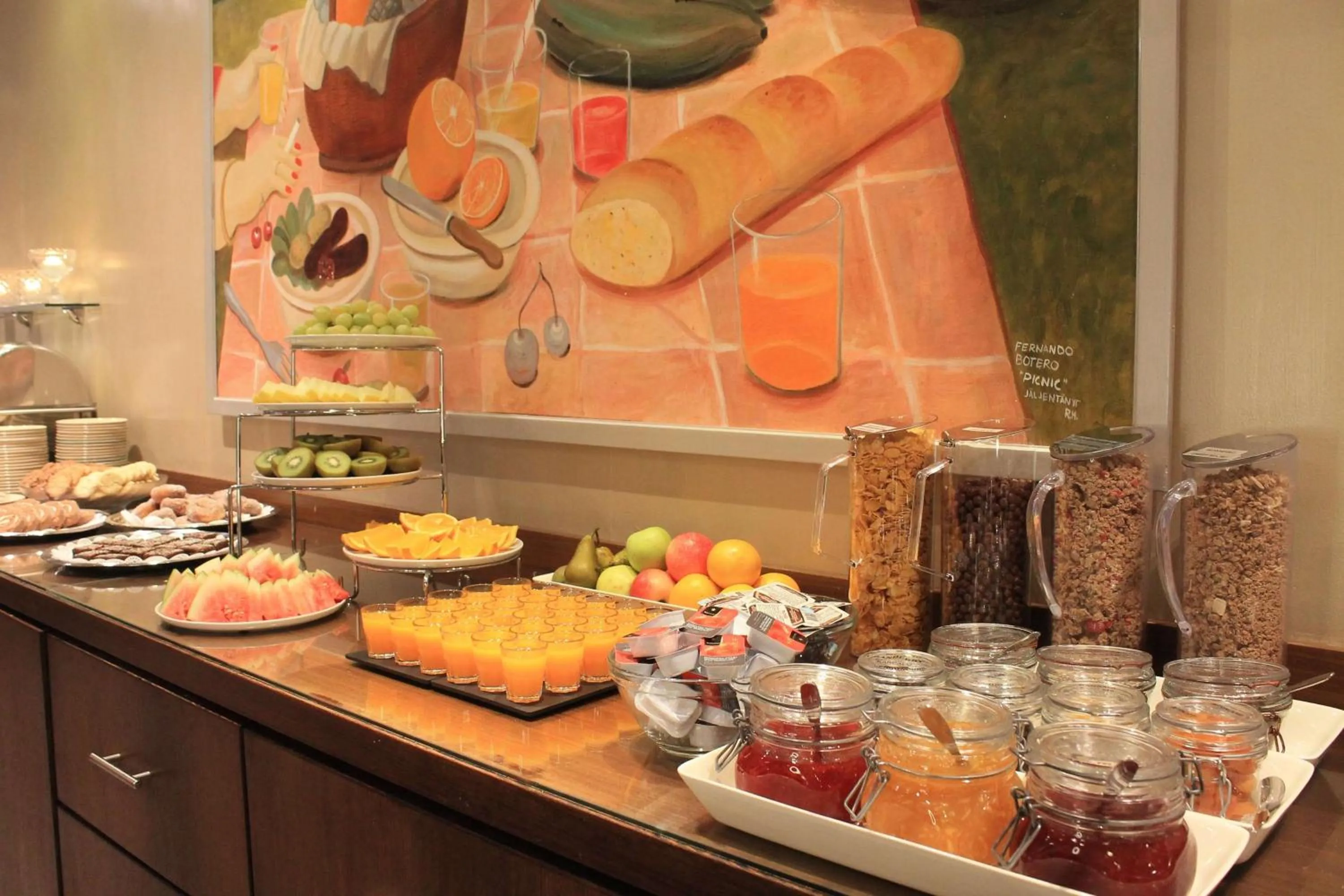 Breakfast in Best Western Hotel Apollo