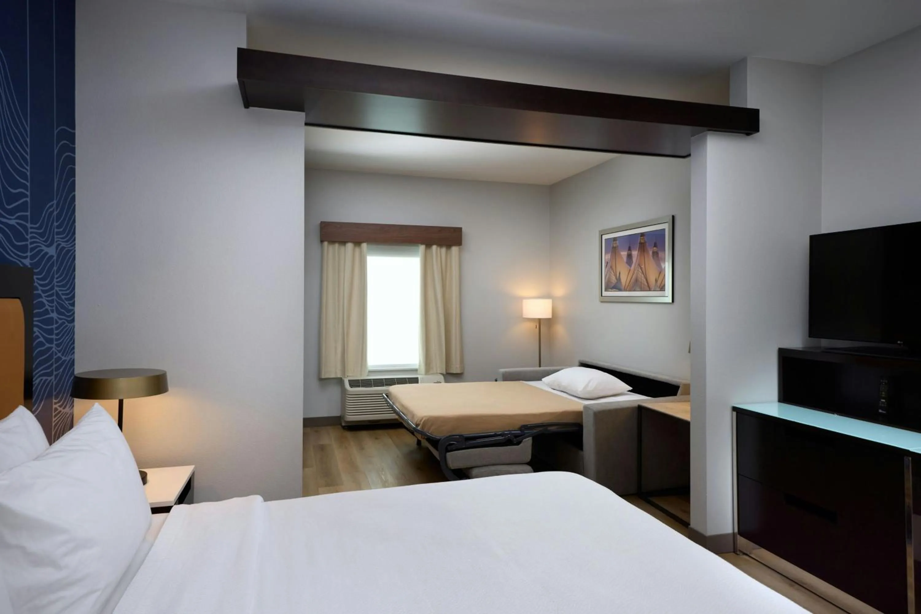 Photo of the whole room, Bed in Fairfield Inn & Suites by Marriott Denver Downtown