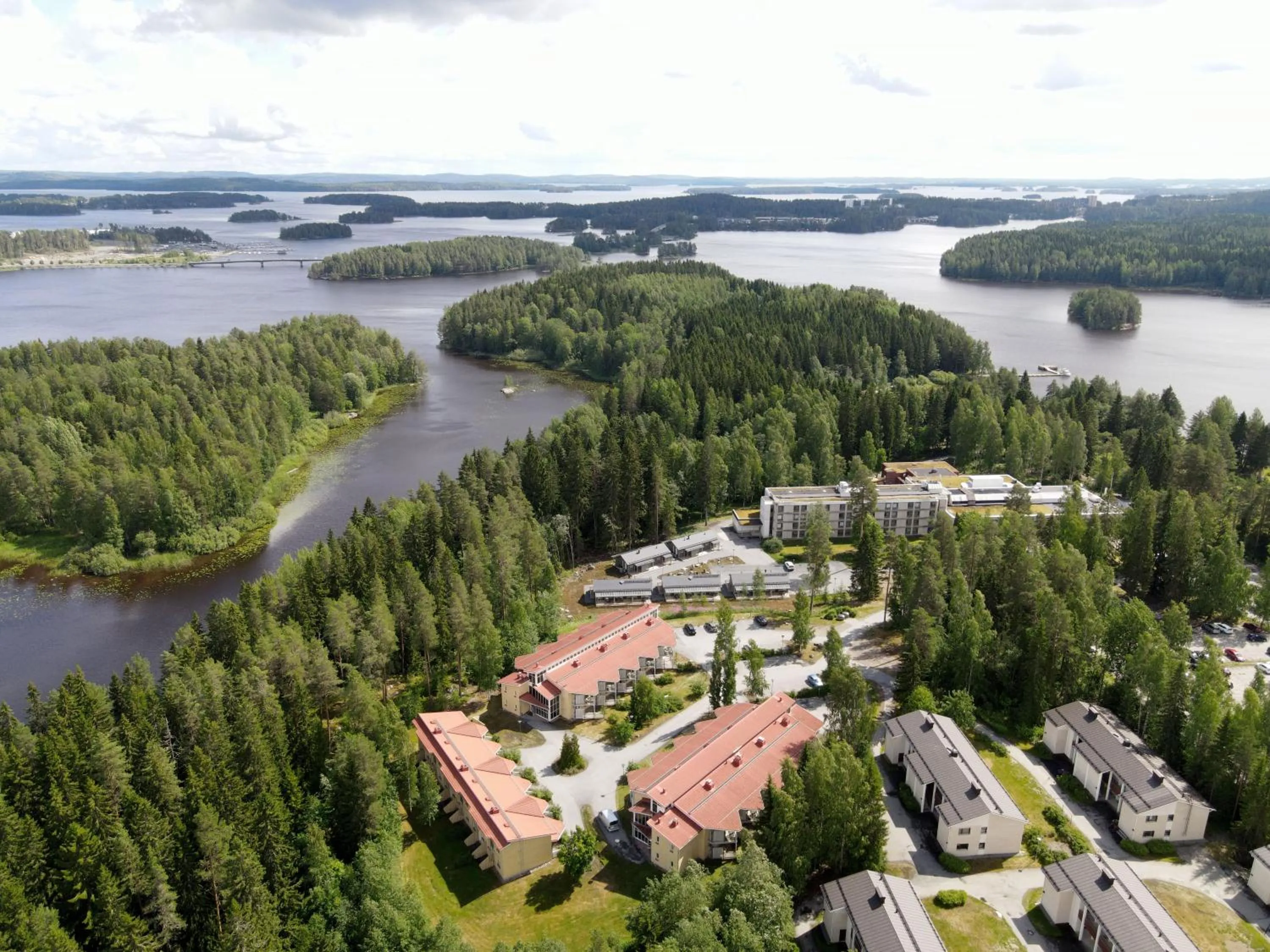 Bird's eye view in Spa Hotel Rauhalahti