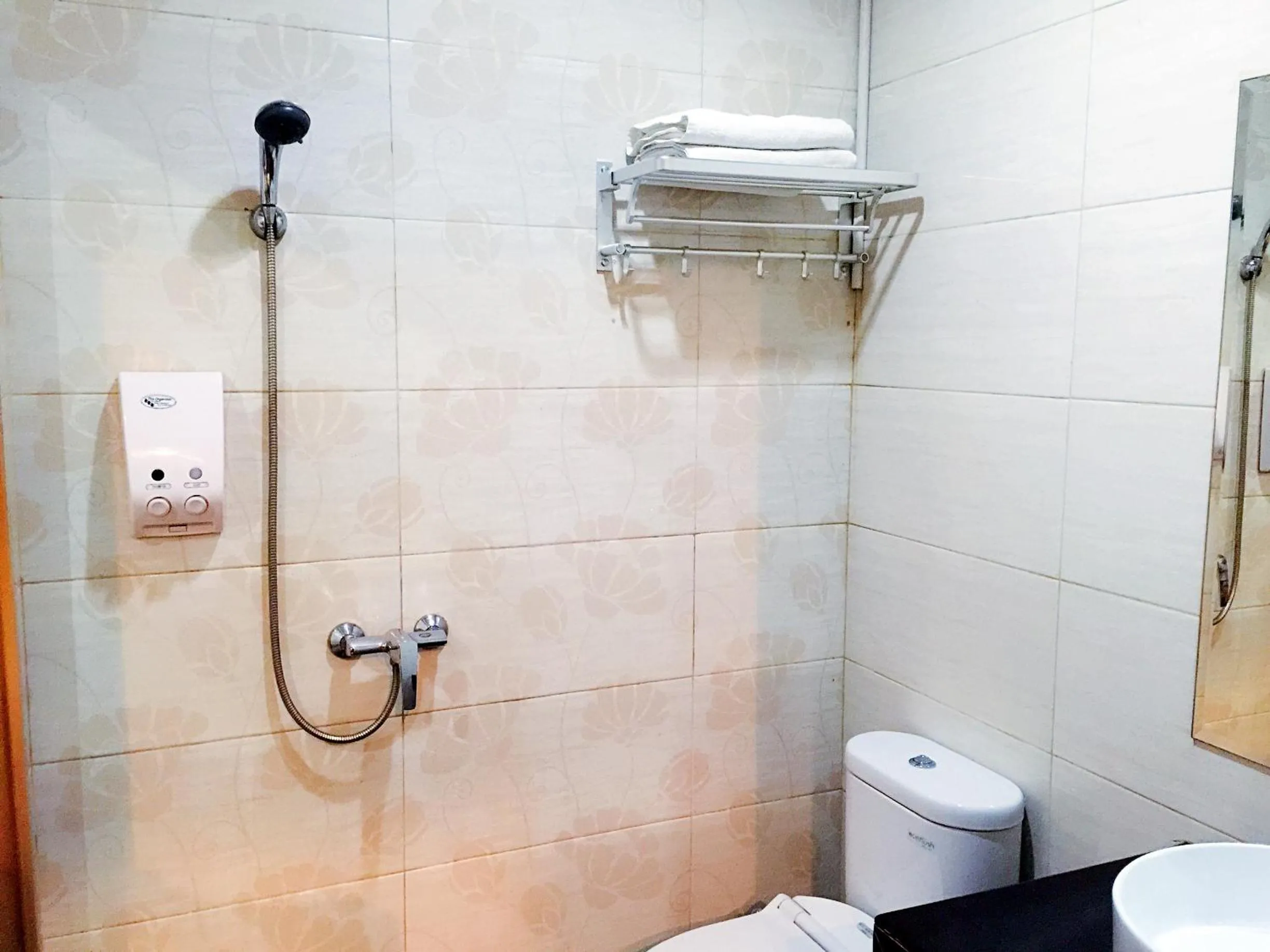 Shower in De Best Hotel