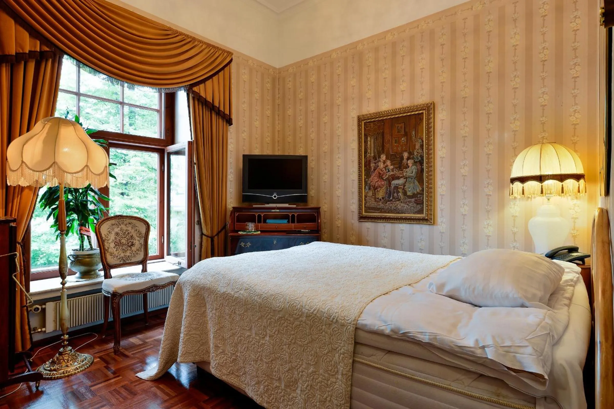 Bed in Park Hotel Turku