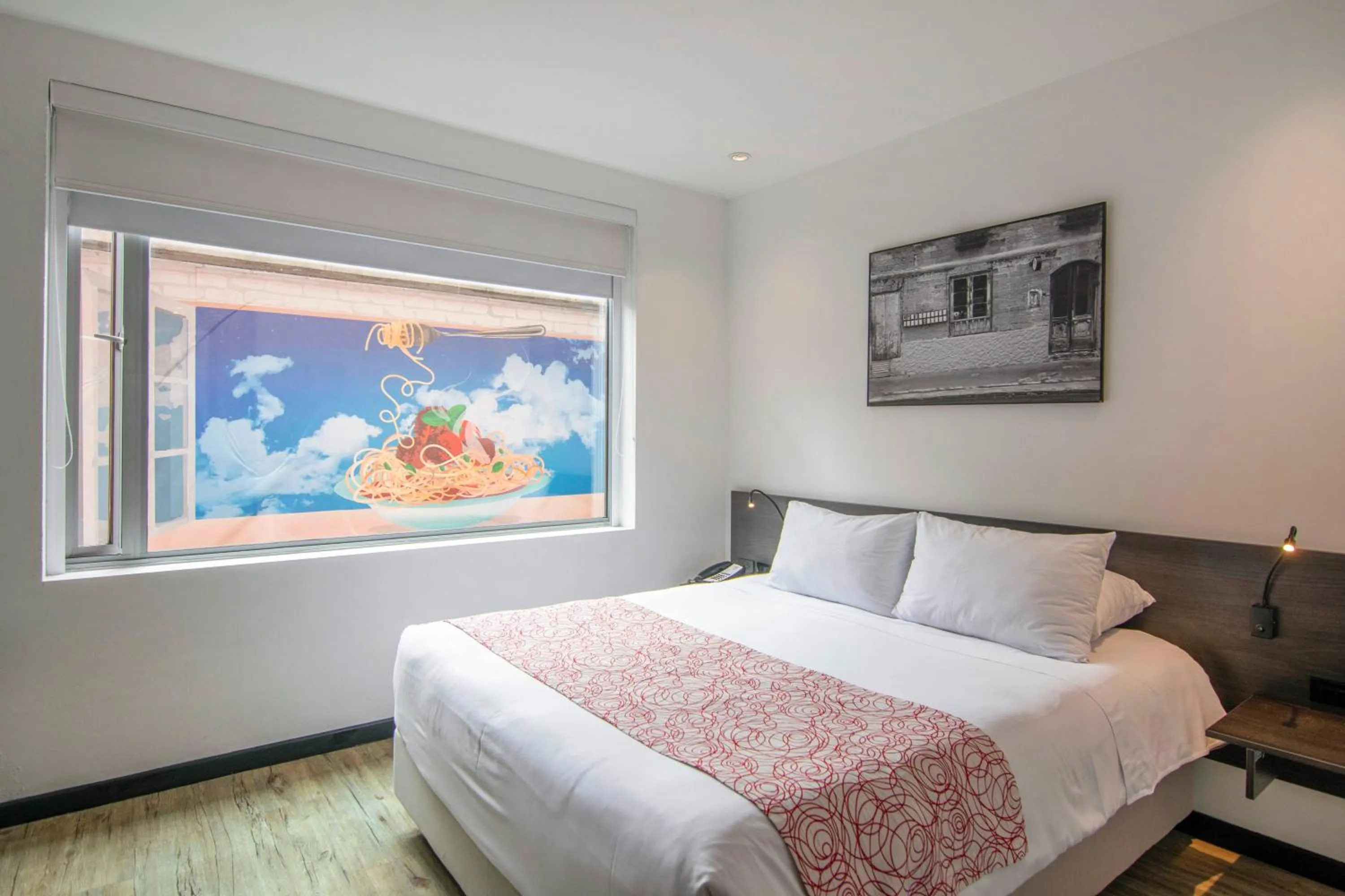 Bedroom, Bed in Hotel B3 Virrey