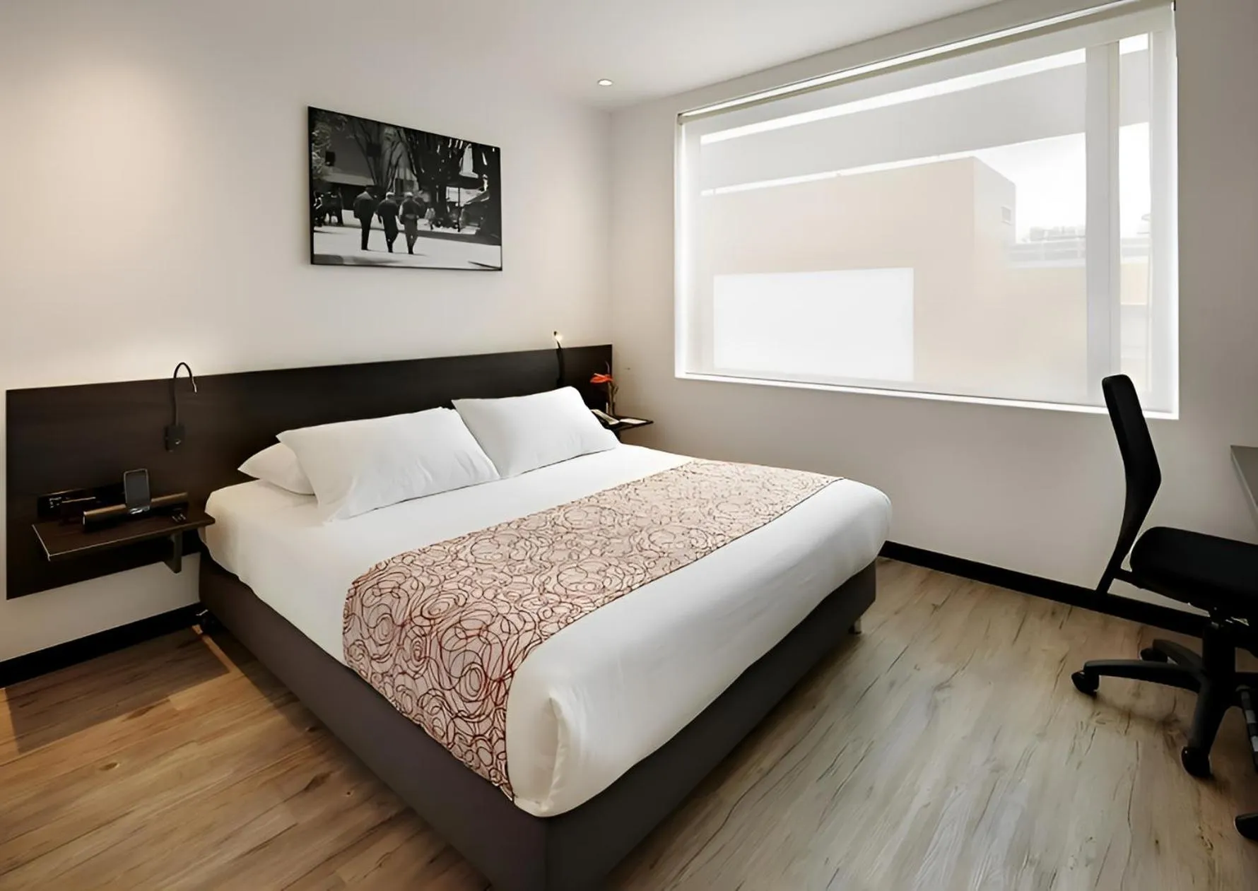 Bedroom, Bed in Hotel B3 Virrey