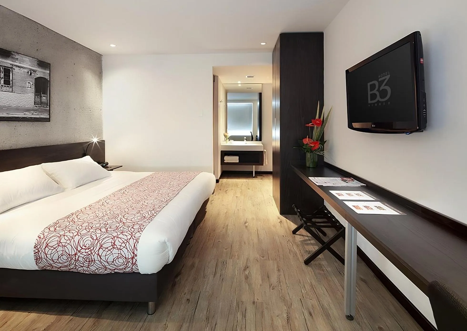 Bedroom, Bed in Hotel B3 Virrey