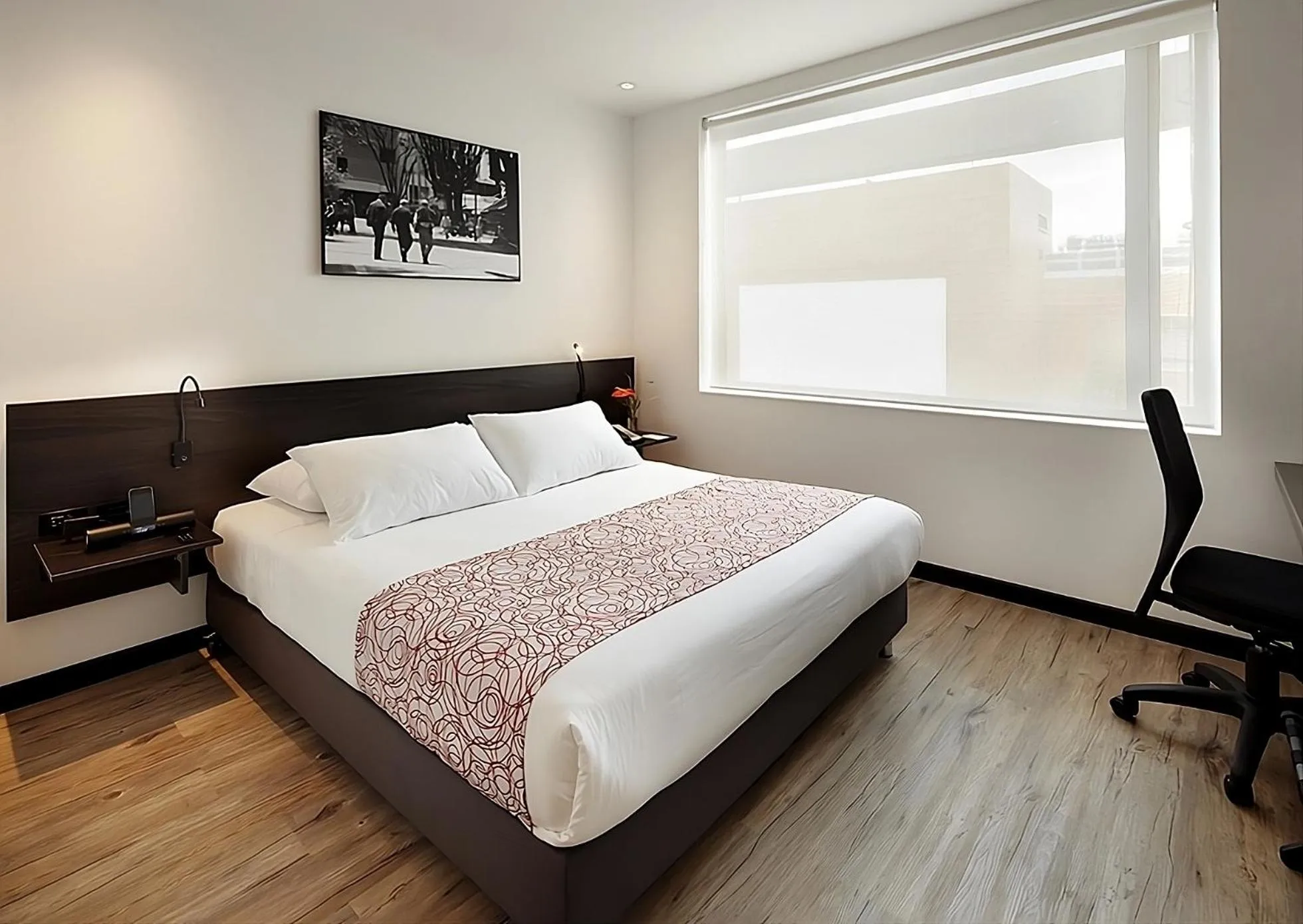 Bedroom, Bed in Hotel B3 Virrey