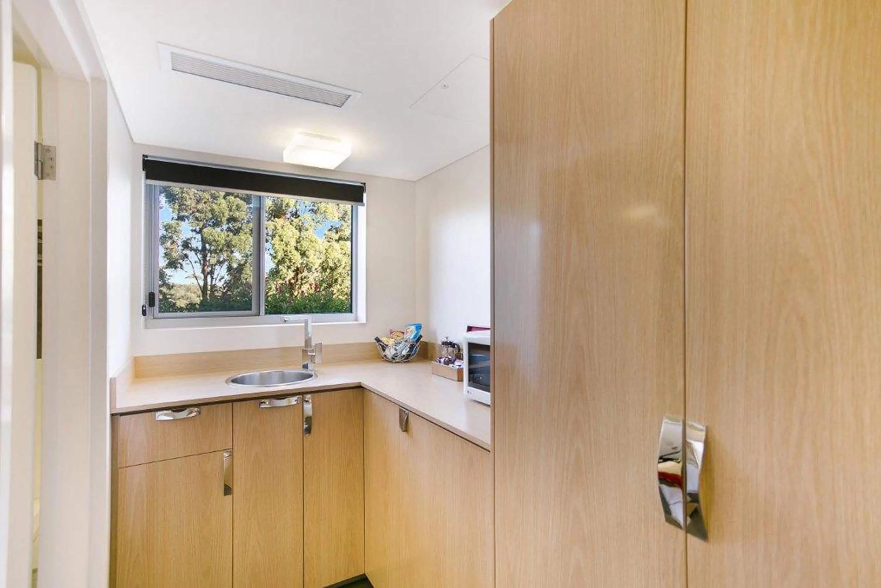 Kitchen or kitchenette in City Golf Club Motel