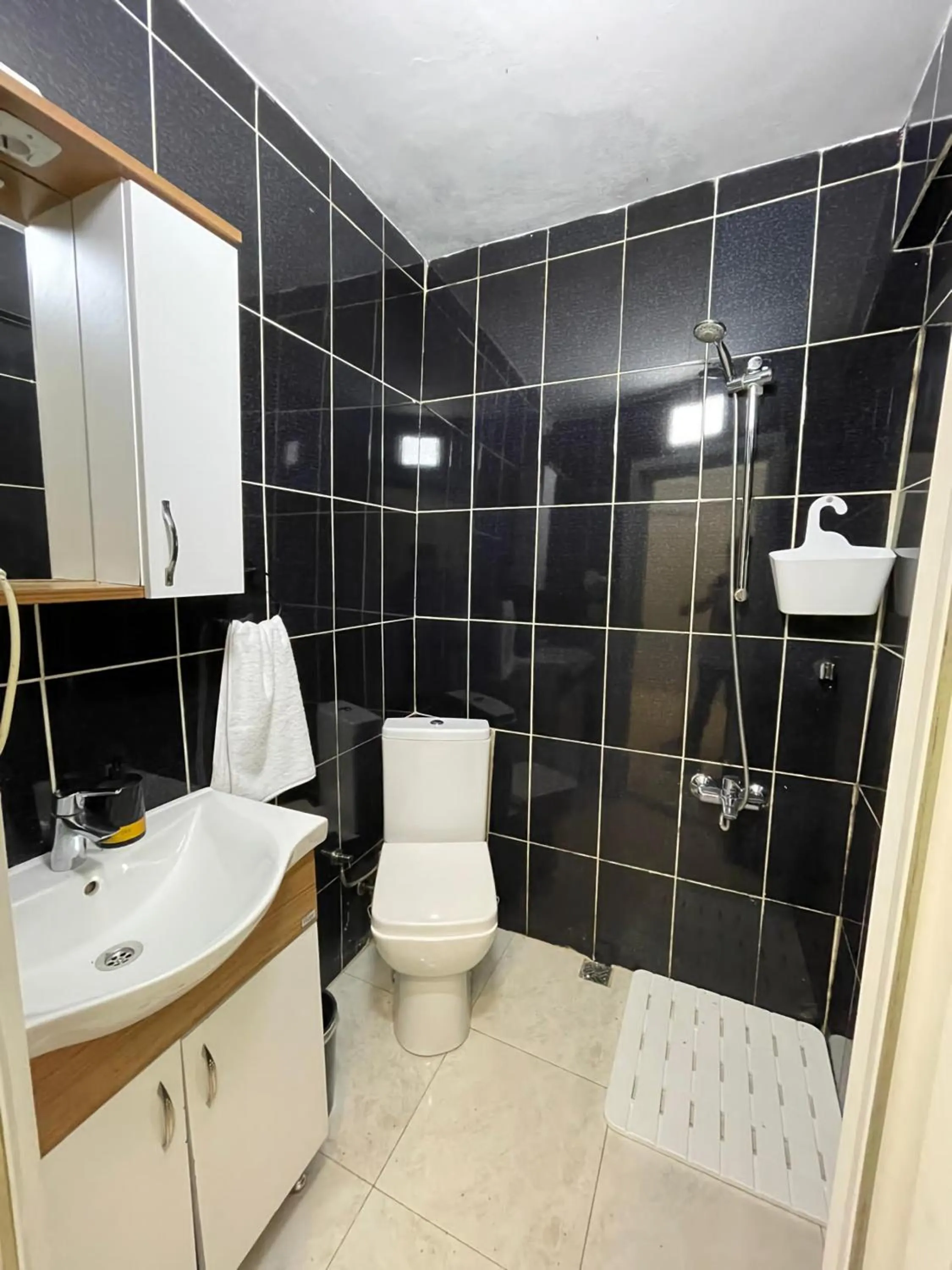 Bathroom in HagiaSophia Donat Suites