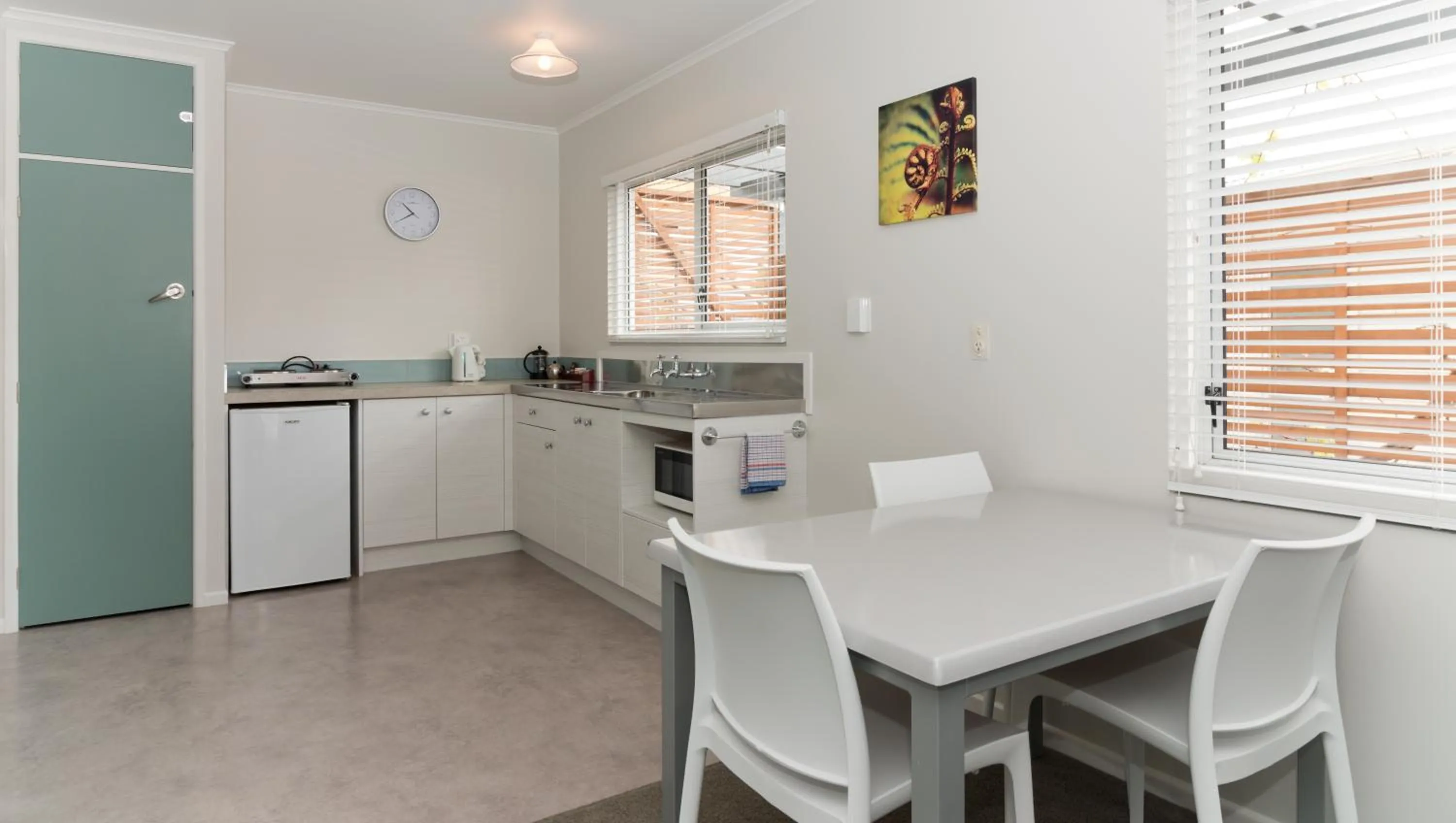 Dining area in Averill Court Motel