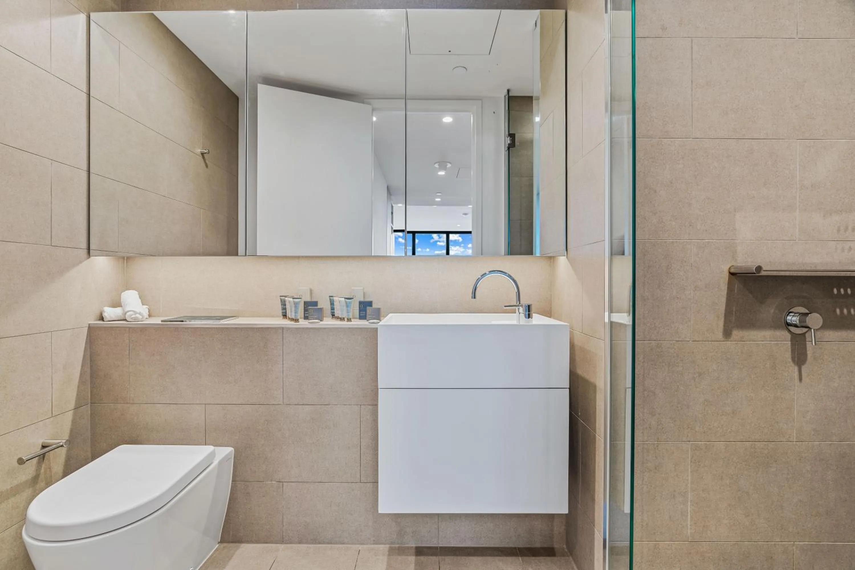 Shower in CLLIX Australia 108 Apartments