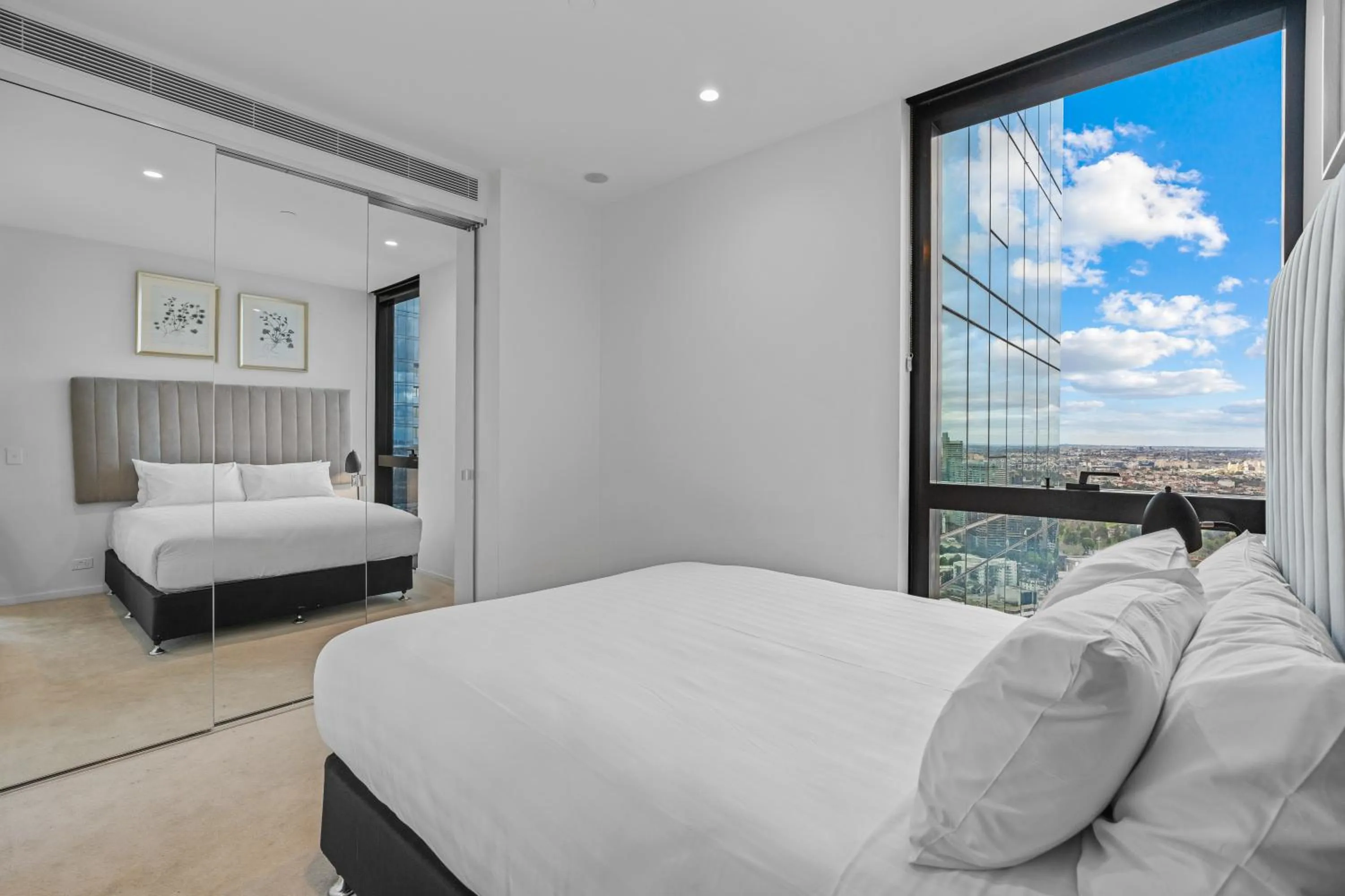 Bed in CLLIX Australia 108 Apartments