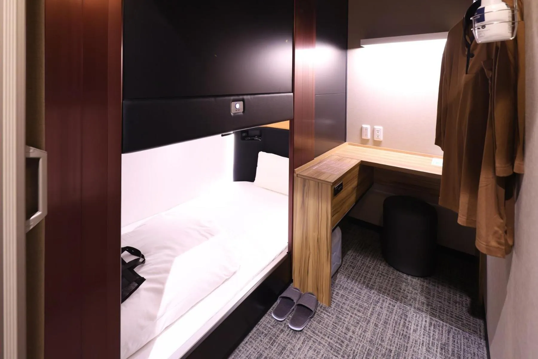 Bathroom in global cabin Yokohama Chinatown