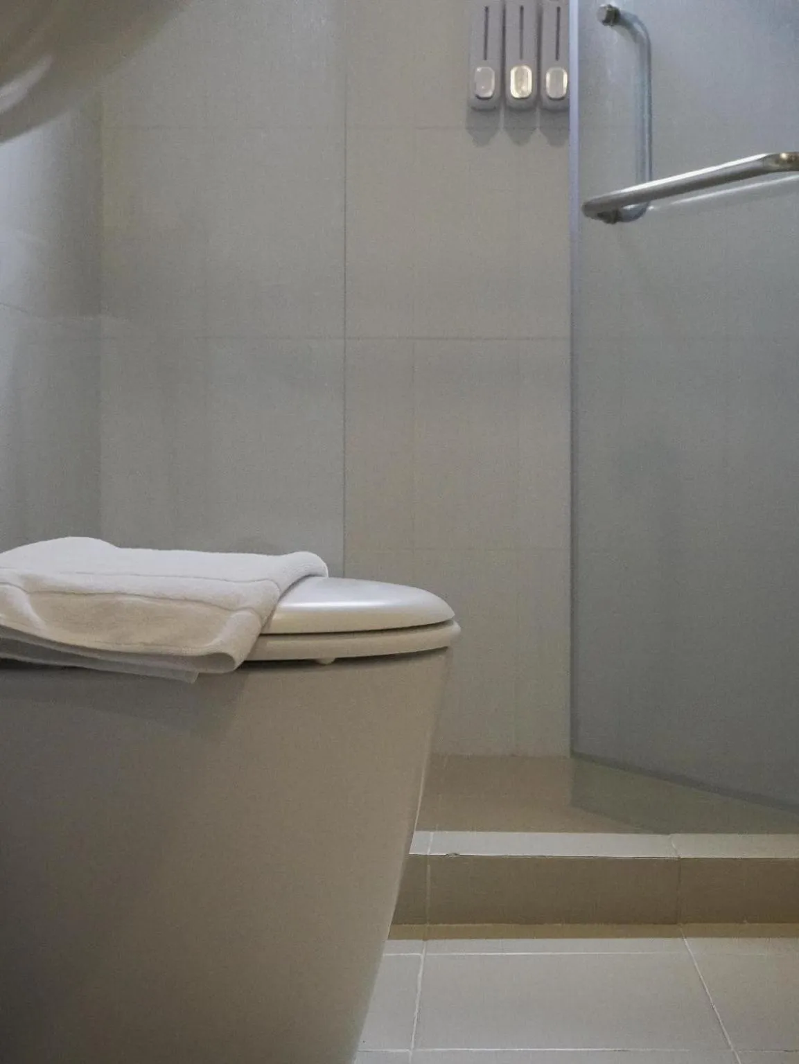 Bathroom in Teja Hotel