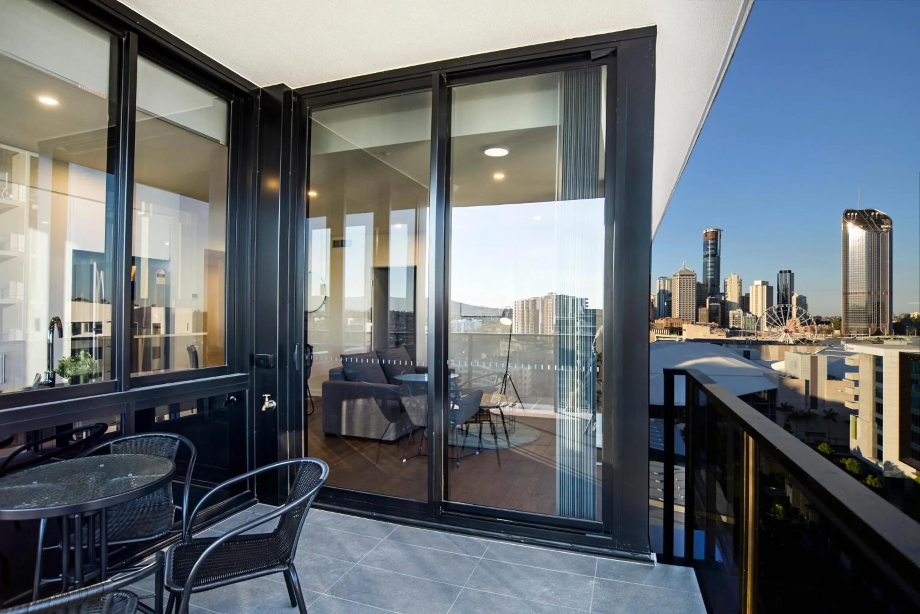 Balcony/Terrace in Atlas Apartments by CLLIX