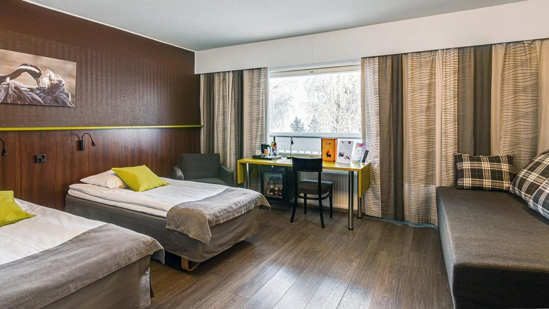 Bedroom, Bed in Finlandia Hotel Airport Oulu