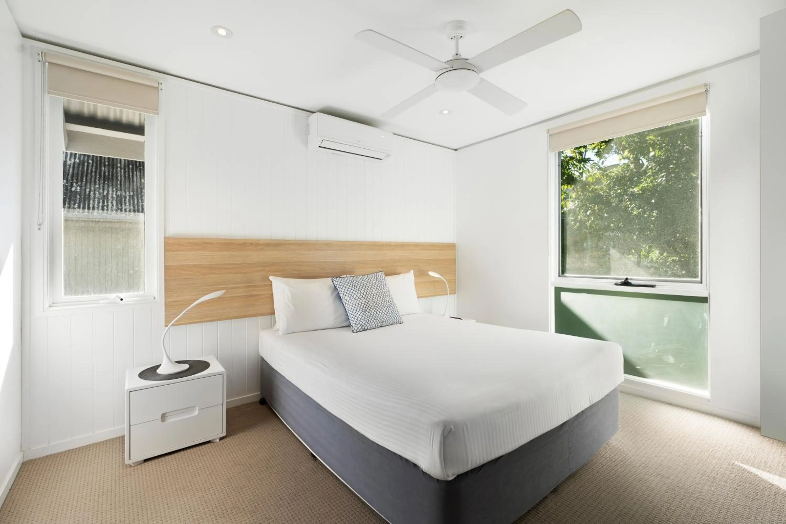 Bed in The Hastings Beach Houses